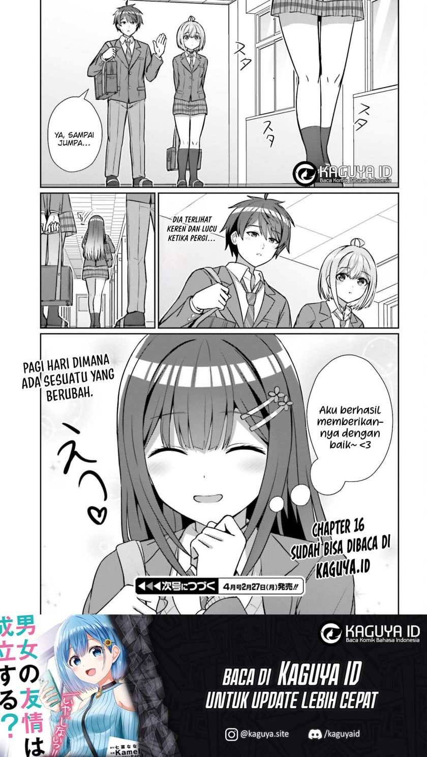Danjou no Yuujou wa Seiritsu Suru? (Iya, Shinai!!) Chapter 15 - halaman 18