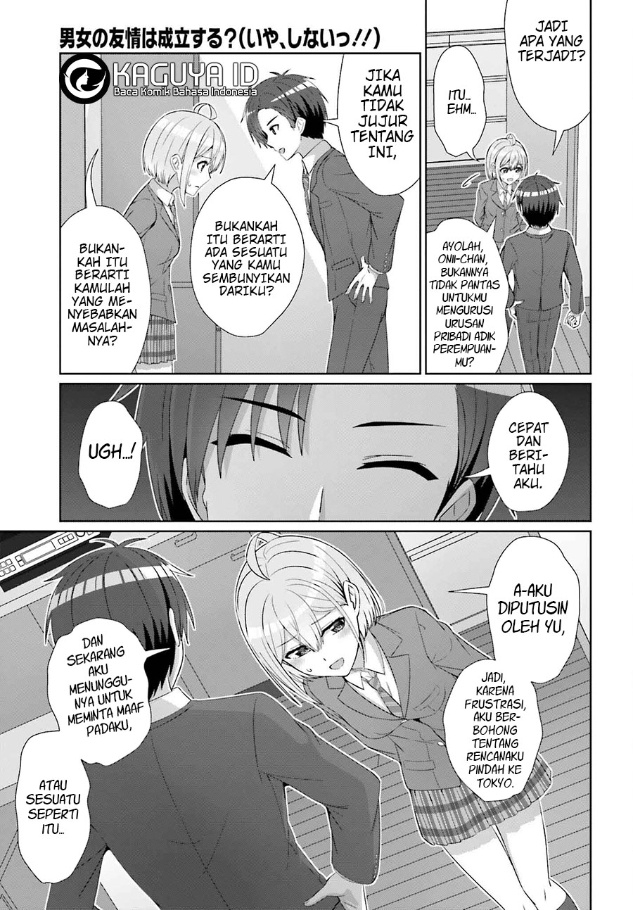 Danjou no Yuujou wa Seiritsu Suru? (Iya, Shinai!!) Chapter 28 - halaman 12