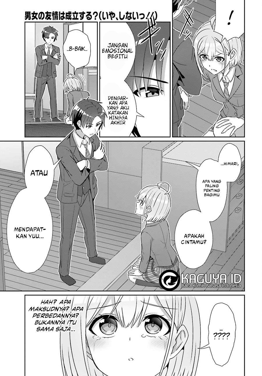 Danjou no Yuujou wa Seiritsu Suru? (Iya, Shinai!!) Chapter 28 - halaman 26