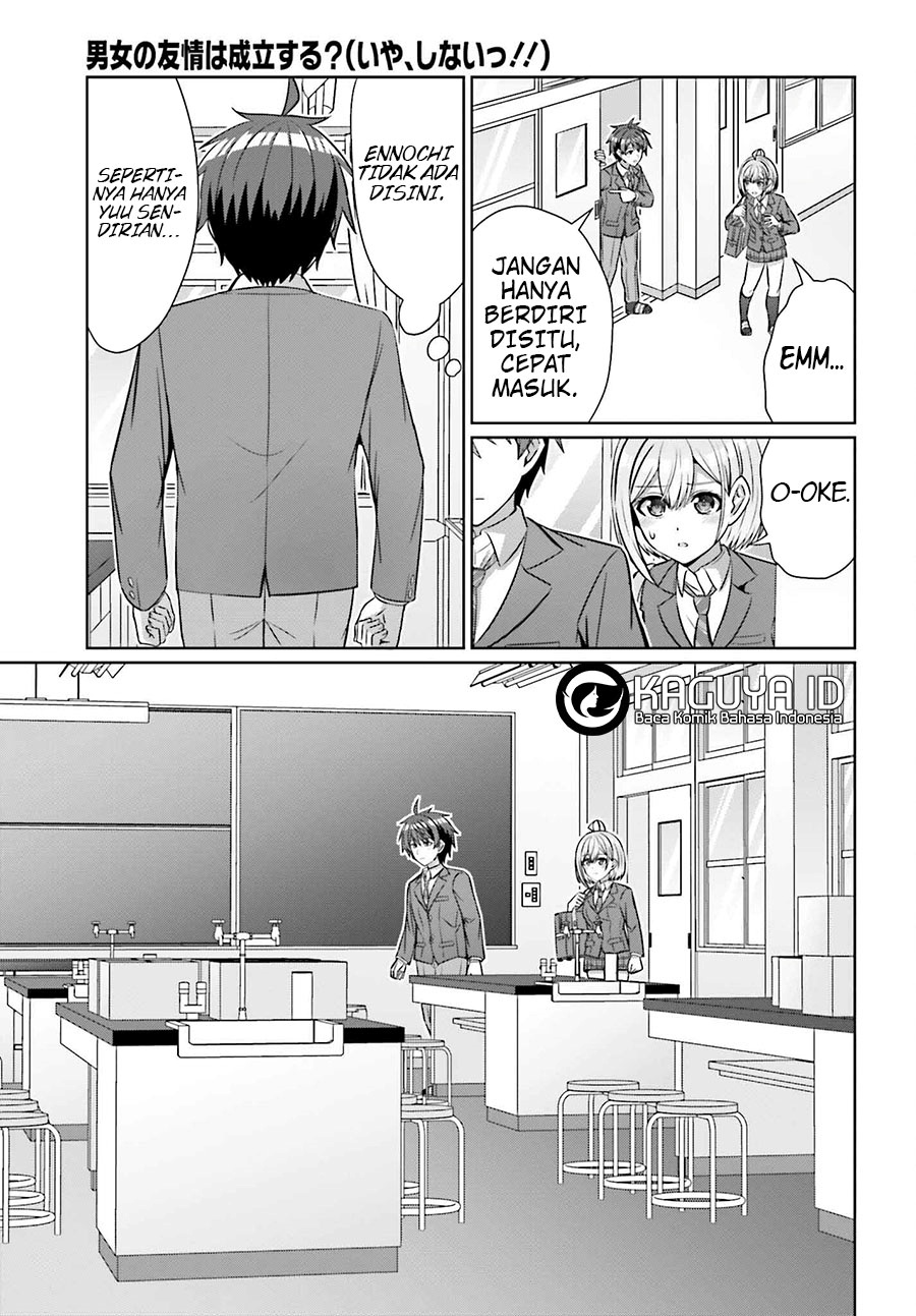 Danjou no Yuujou wa Seiritsu Suru? (Iya, Shinai!!) Chapter 29 - halaman 12
