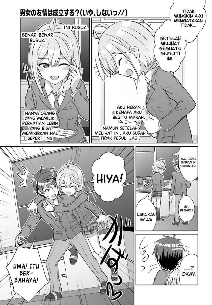 Danjou no Yuujou wa Seiritsu Suru? (Iya, Shinai!!) Chapter 31 - halaman 15