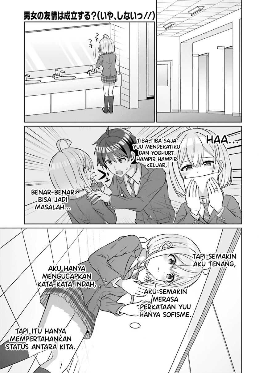 Danjou no Yuujou wa Seiritsu Suru? (Iya, Shinai!!) Chapter 32.2 - halaman 15