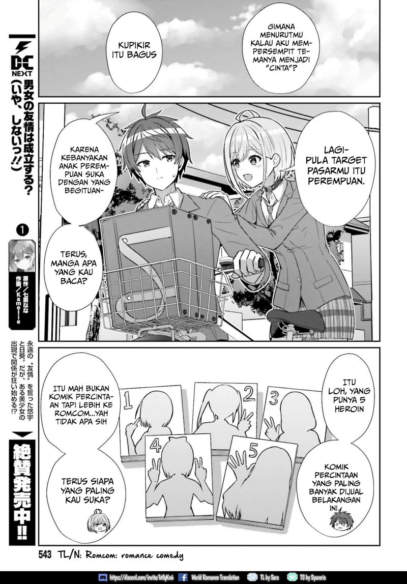Danjou no Yuujou wa Seiritsu Suru? (Iya, Shinai!!) Chapter 9 - halaman 8