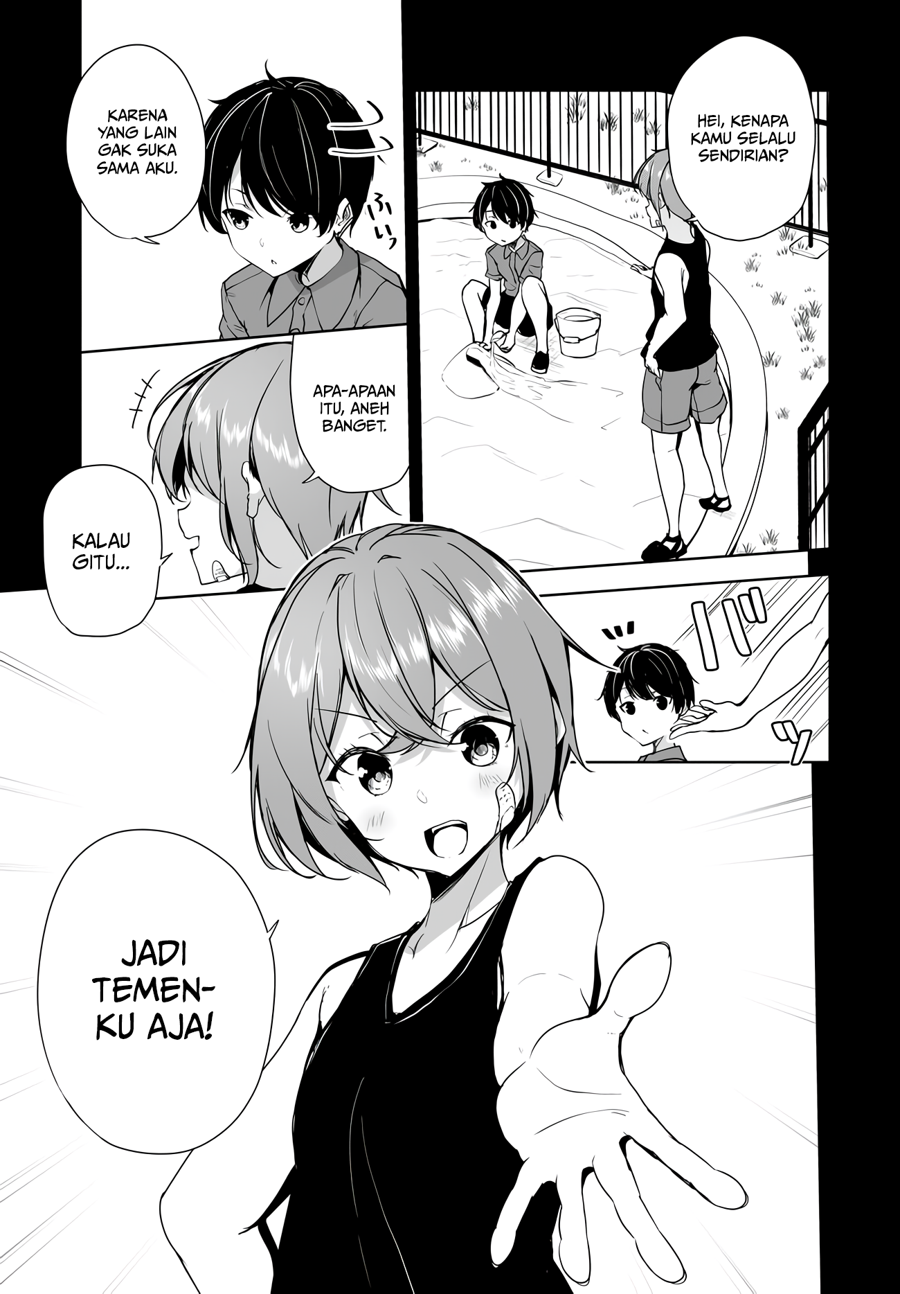 Danshi dato Omotteita Osananajimi to no Shinkon Seikatsu ga Umaku Ikisugiru Ken ni Tsuite Chapter 1.1 - halaman 16