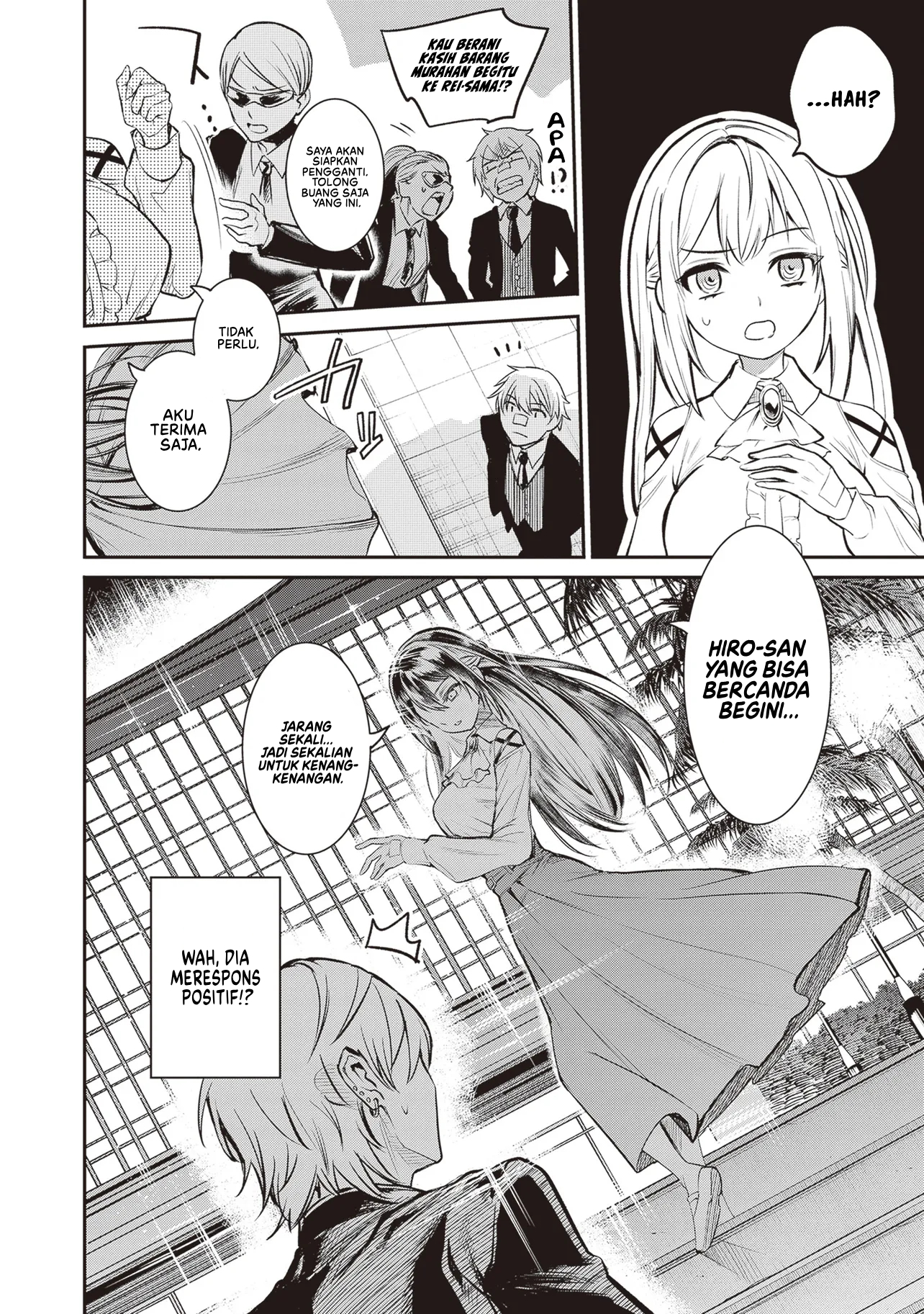 Danshi Kinsei Game Sekai de Ore ga Yarubeki Yuiitsu no Koto: Yuri no Aida ni Hasamaru Otoko toshite Tensei shiteshimaimashita Chapter 1 - halaman 16