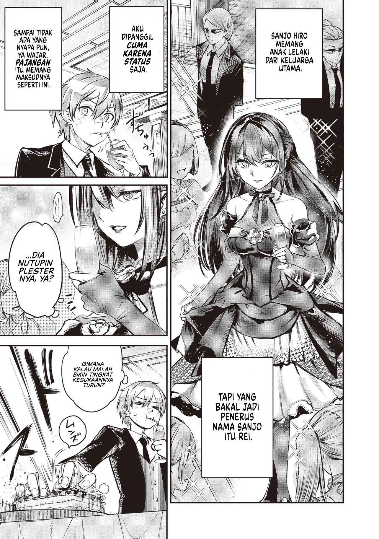 Danshi Kinsei Game Sekai de Ore ga Yarubeki Yuiitsu no Koto: Yuri no Aida ni Hasamaru Otoko toshite Tensei shiteshimaimashita Chapter 1 - halaman 19