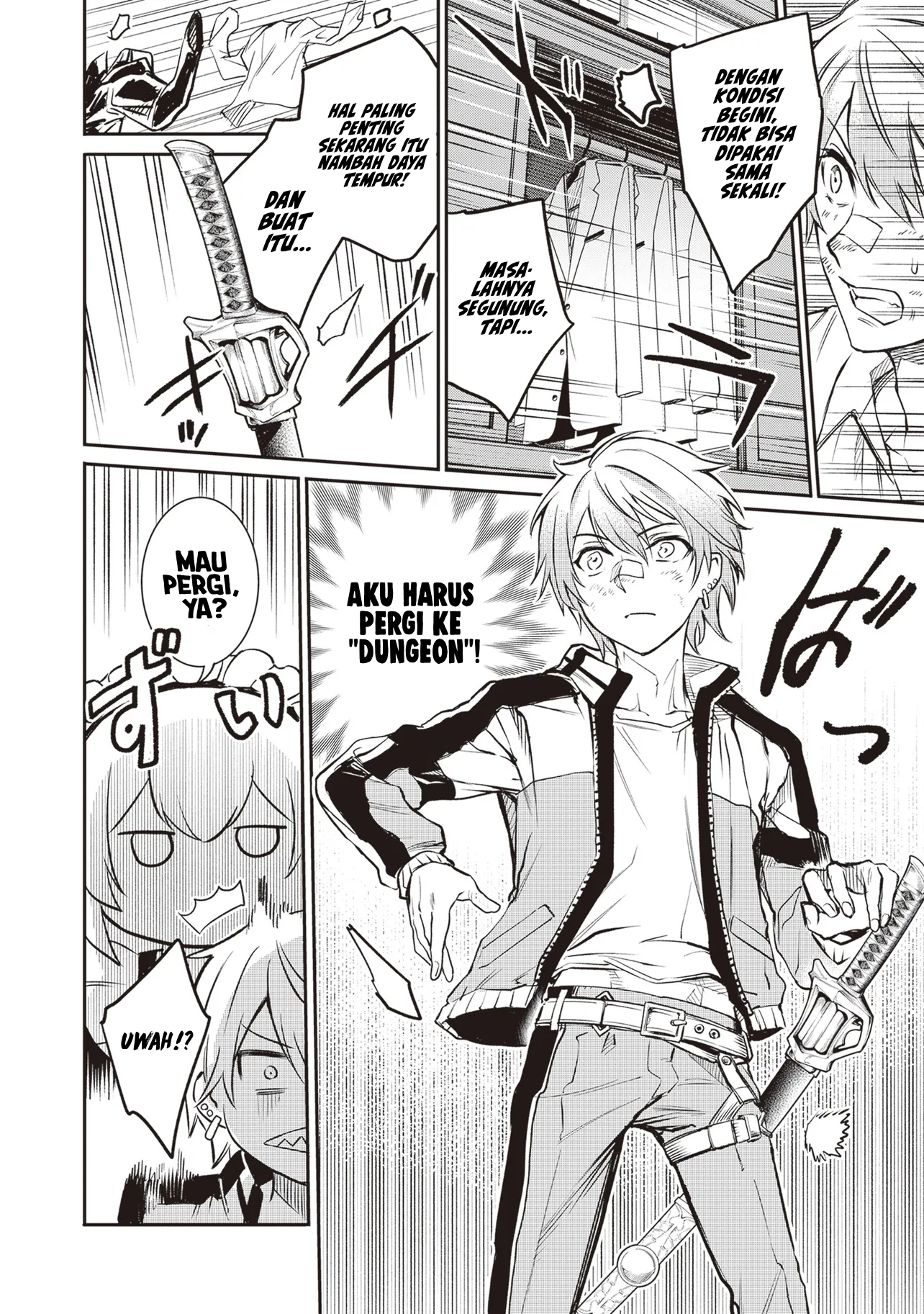 Danshi Kinsei Game Sekai de Ore ga Yarubeki Yuiitsu no Koto: Yuri no Aida ni Hasamaru Otoko toshite Tensei shiteshimaimashita Chapter 1 - halaman 30