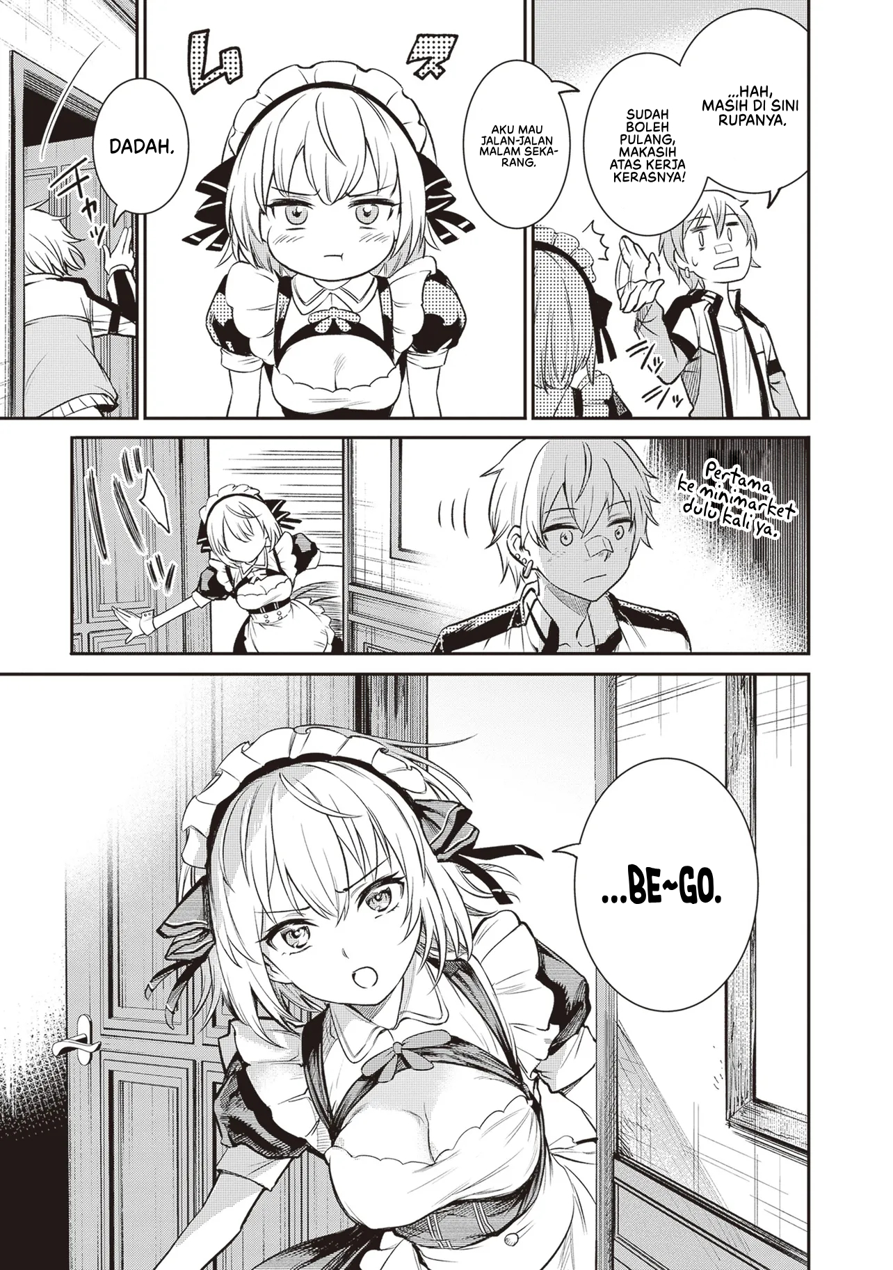 Danshi Kinsei Game Sekai de Ore ga Yarubeki Yuiitsu no Koto: Yuri no Aida ni Hasamaru Otoko toshite Tensei shiteshimaimashita Chapter 1 - halaman 31