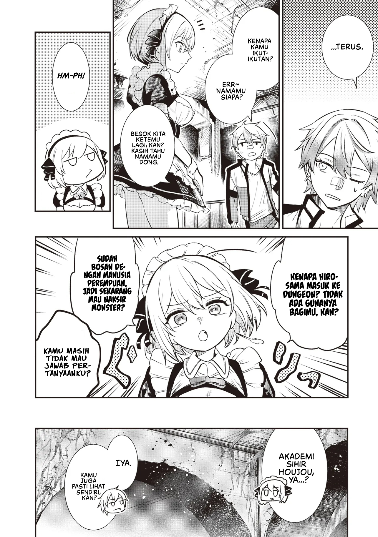 Danshi Kinsei Game Sekai de Ore ga Yarubeki Yuiitsu no Koto: Yuri no Aida ni Hasamaru Otoko toshite Tensei shiteshimaimashita Chapter 1 - halaman 36