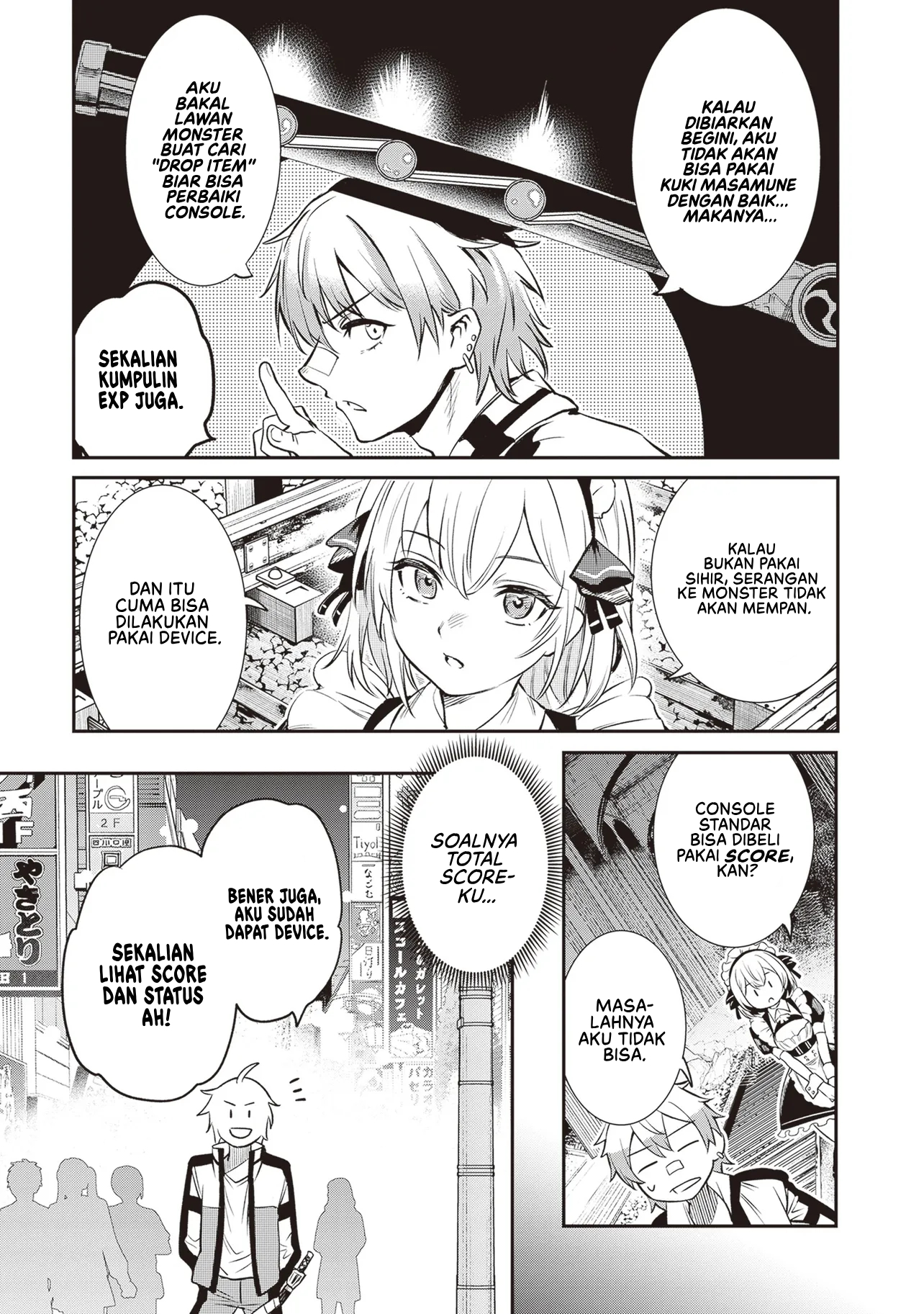 Danshi Kinsei Game Sekai de Ore ga Yarubeki Yuiitsu no Koto: Yuri no Aida ni Hasamaru Otoko toshite Tensei shiteshimaimashita Chapter 1 - halaman 37