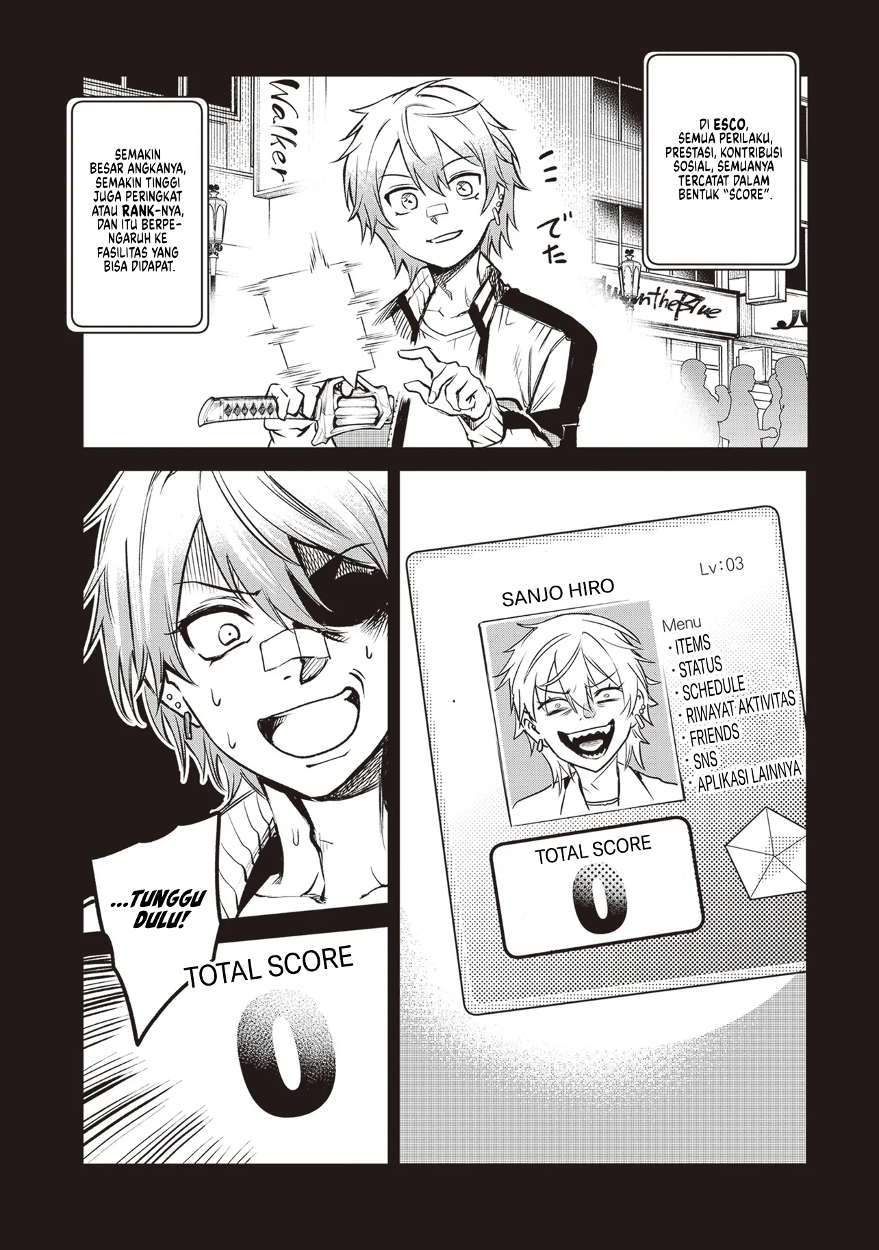 Danshi Kinsei Game Sekai de Ore ga Yarubeki Yuiitsu no Koto: Yuri no Aida ni Hasamaru Otoko toshite Tensei shiteshimaimashita Chapter 1 - halaman 38