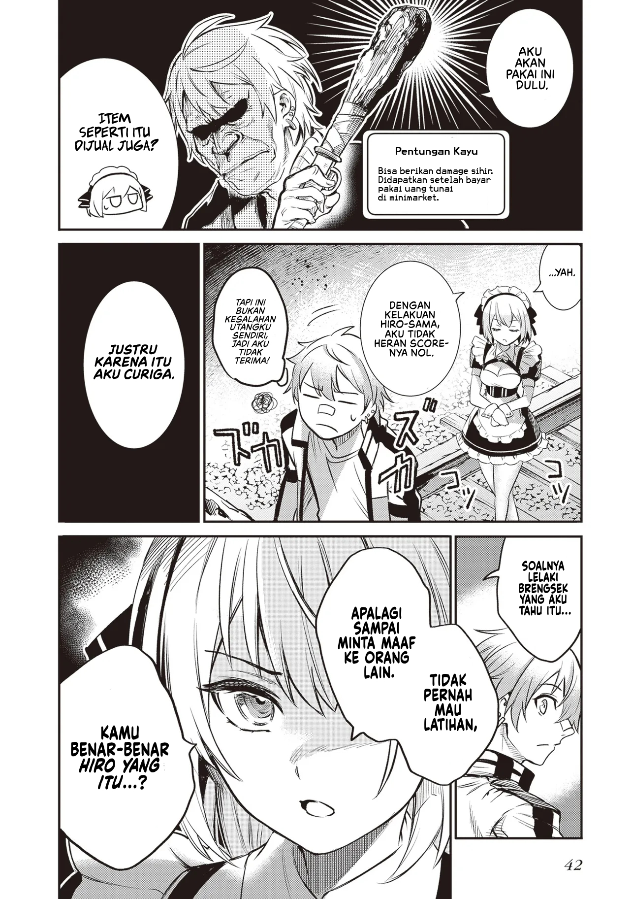 Danshi Kinsei Game Sekai de Ore ga Yarubeki Yuiitsu no Koto: Yuri no Aida ni Hasamaru Otoko toshite Tensei shiteshimaimashita Chapter 1 - halaman 40