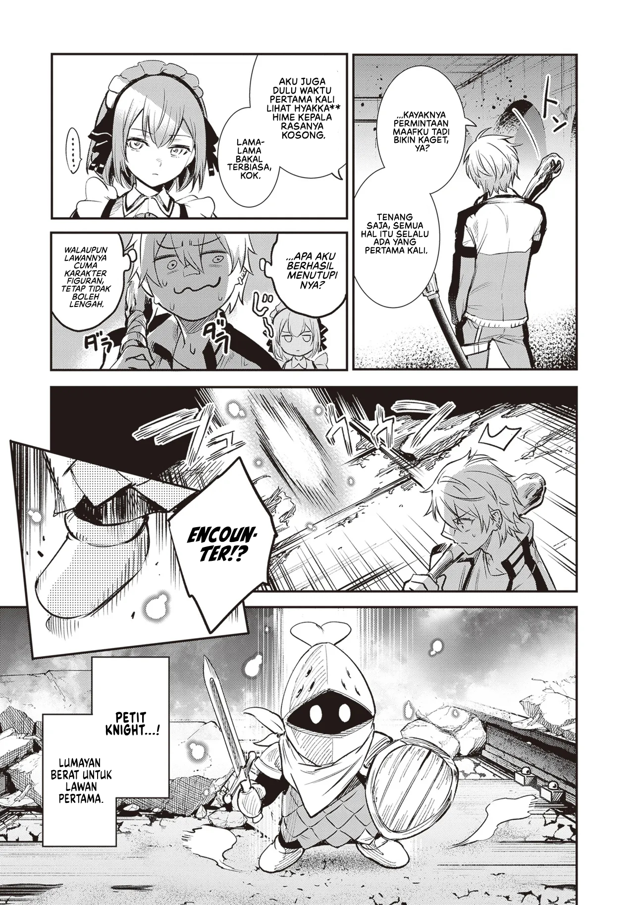 Danshi Kinsei Game Sekai de Ore ga Yarubeki Yuiitsu no Koto: Yuri no Aida ni Hasamaru Otoko toshite Tensei shiteshimaimashita Chapter 1 - halaman 41