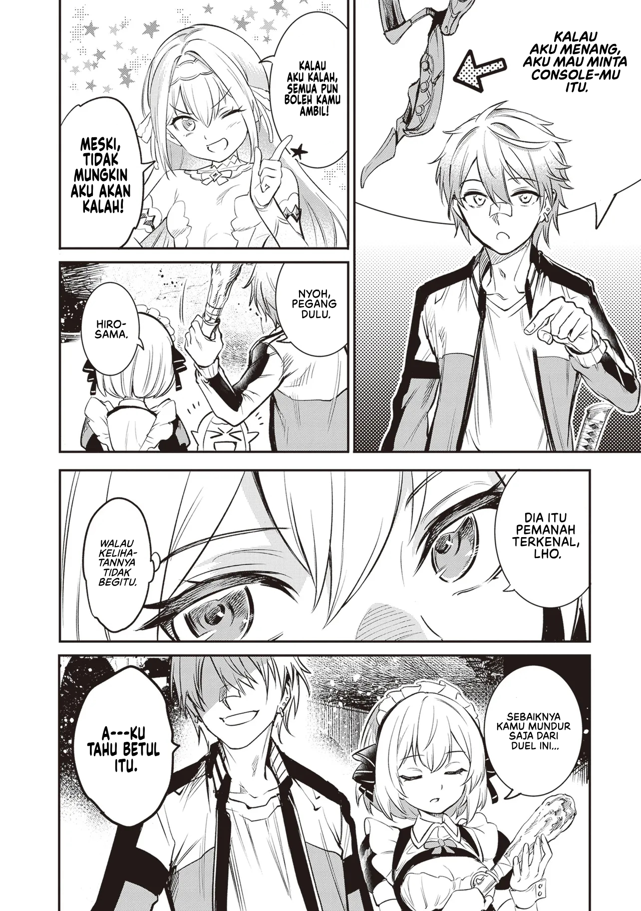 Danshi Kinsei Game Sekai de Ore ga Yarubeki Yuiitsu no Koto: Yuri no Aida ni Hasamaru Otoko toshite Tensei shiteshimaimashita Chapter 1 - halaman 50