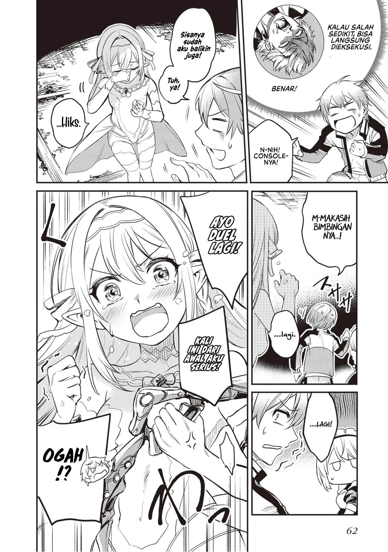 Danshi Kinsei Game Sekai de Ore ga Yarubeki Yuiitsu no Koto: Yuri no Aida ni Hasamaru Otoko toshite Tensei shiteshimaimashita Chapter 1 - halaman 60