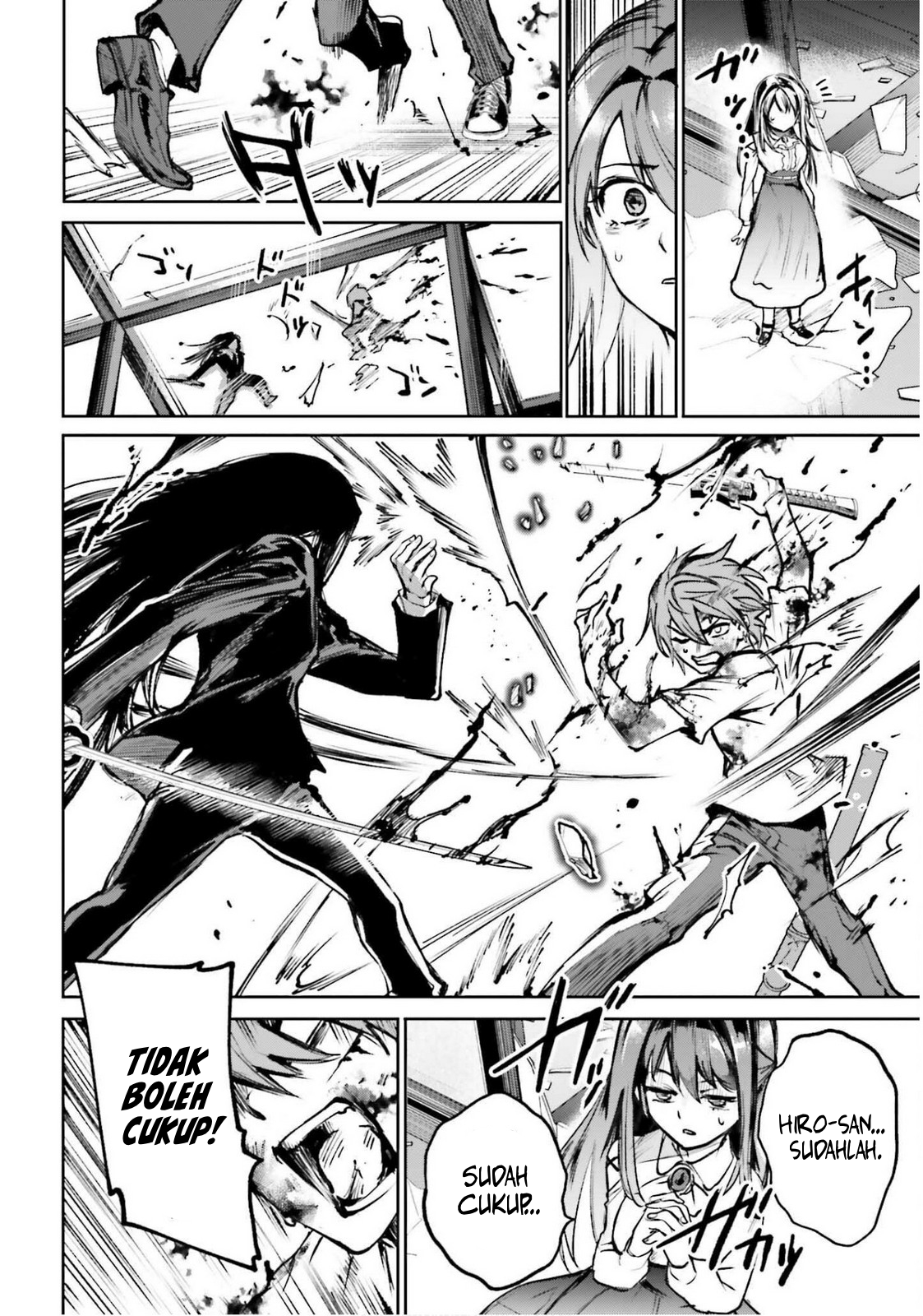 Danshi Kinsei Game Sekai de Ore ga Yarubeki Yuiitsu no Koto: Yuri no Aida ni Hasamaru Otoko toshite Tensei shiteshimaimashita Chapter 10 - halaman 22