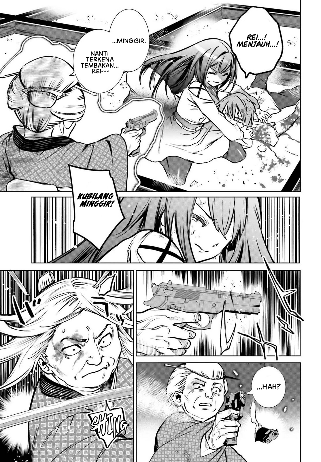 Danshi Kinsei Game Sekai de Ore ga Yarubeki Yuiitsu no Koto: Yuri no Aida ni Hasamaru Otoko toshite Tensei shiteshimaimashita Chapter 11 - halaman 11