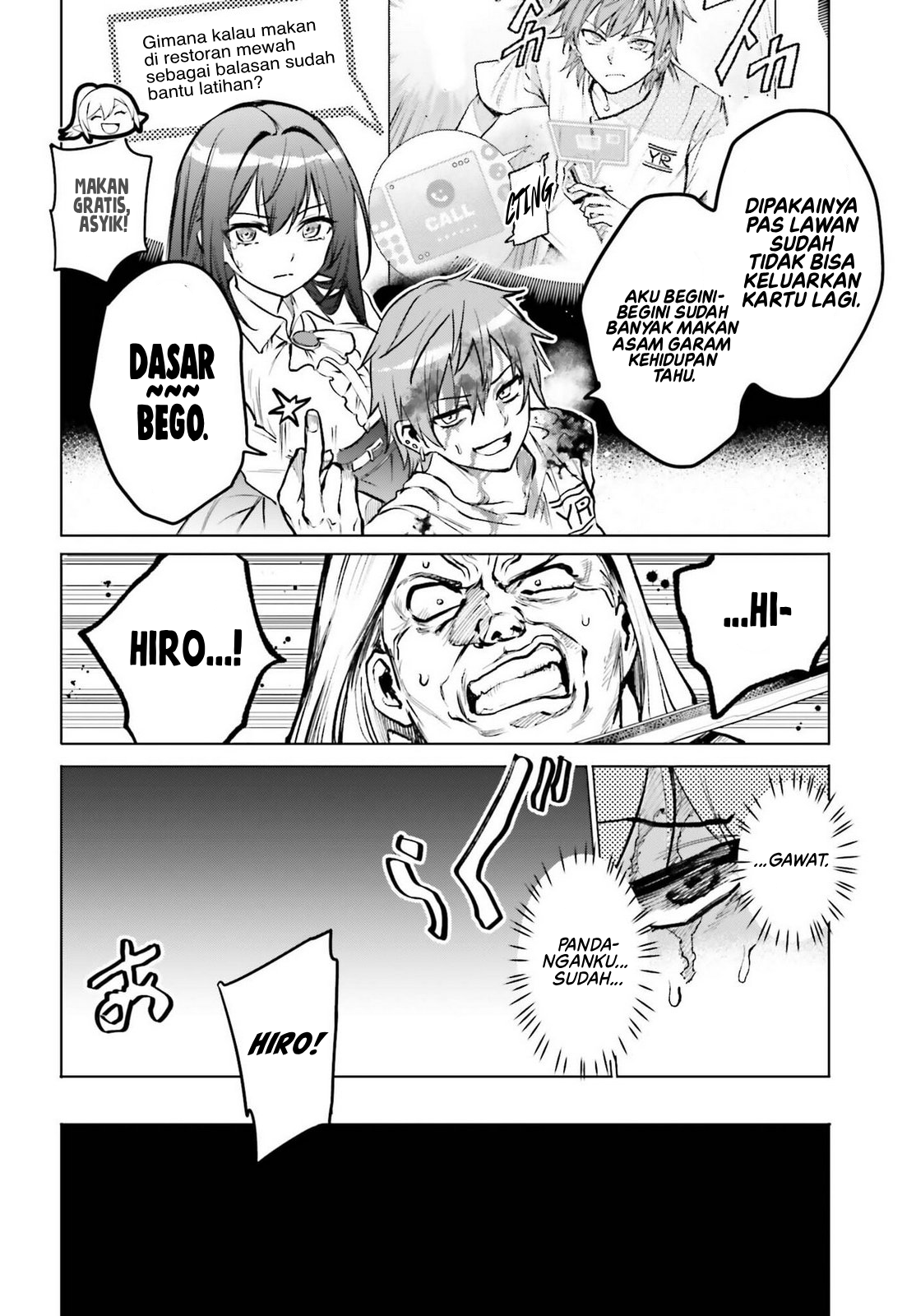 Danshi Kinsei Game Sekai de Ore ga Yarubeki Yuiitsu no Koto: Yuri no Aida ni Hasamaru Otoko toshite Tensei shiteshimaimashita Chapter 11 - halaman 14
