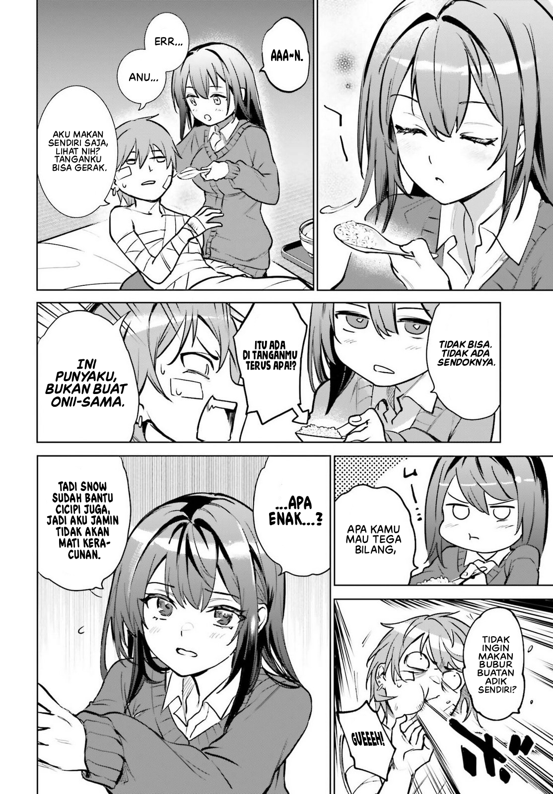 Danshi Kinsei Game Sekai de Ore ga Yarubeki Yuiitsu no Koto: Yuri no Aida ni Hasamaru Otoko toshite Tensei shiteshimaimashita Chapter 11 - halaman 20