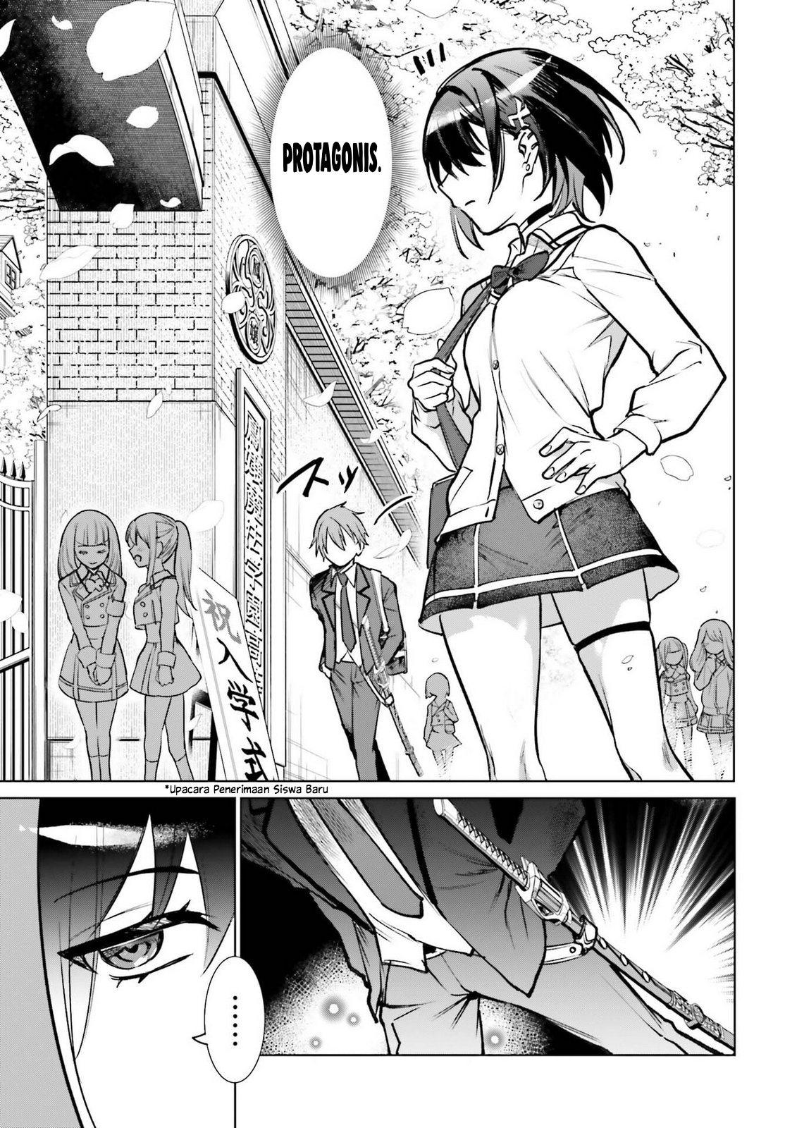 Danshi Kinsei Game Sekai de Ore ga Yarubeki Yuiitsu no Koto: Yuri no Aida ni Hasamaru Otoko toshite Tensei shiteshimaimashita Chapter 11 - halaman 37