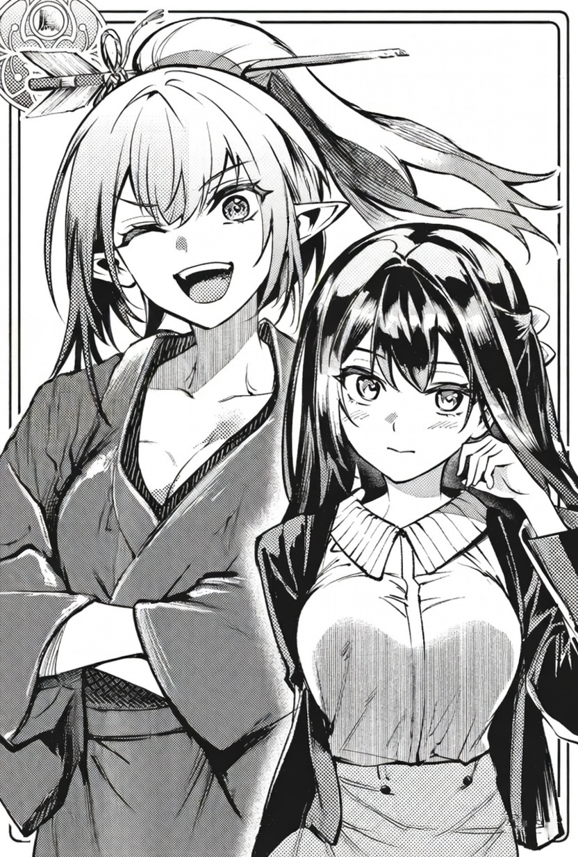 Danshi Kinsei Game Sekai de Ore ga Yarubeki Yuiitsu no Koto: Yuri no Aida ni Hasamaru Otoko toshite Tensei shiteshimaimashita Chapter 11 - halaman 41