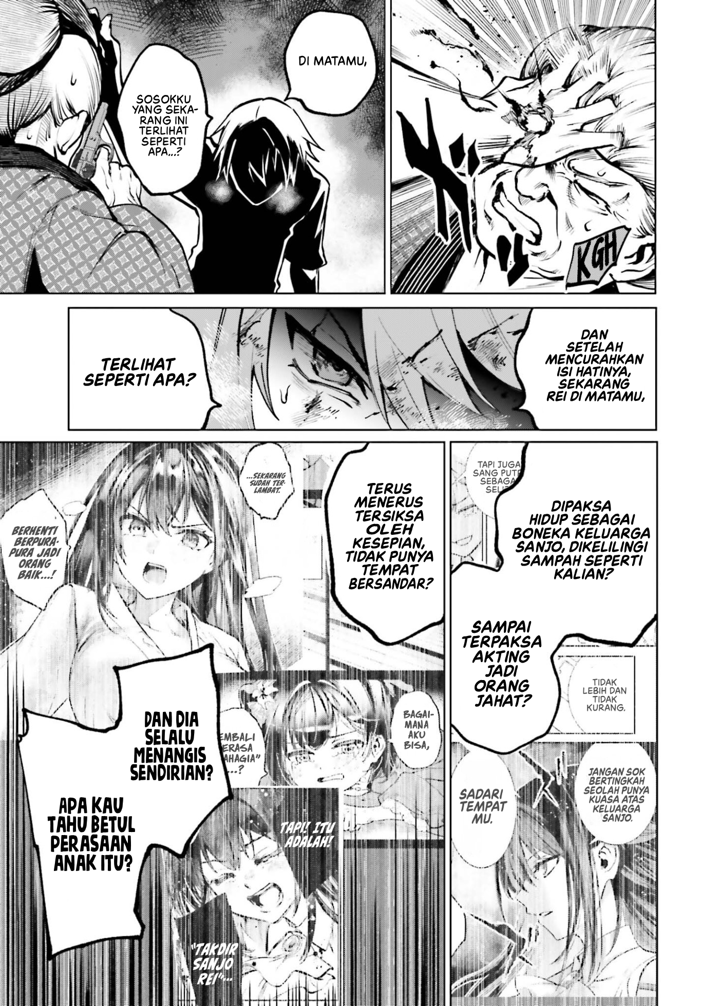 Danshi Kinsei Game Sekai de Ore ga Yarubeki Yuiitsu no Koto: Yuri no Aida ni Hasamaru Otoko toshite Tensei shiteshimaimashita Chapter 11 - halaman 7