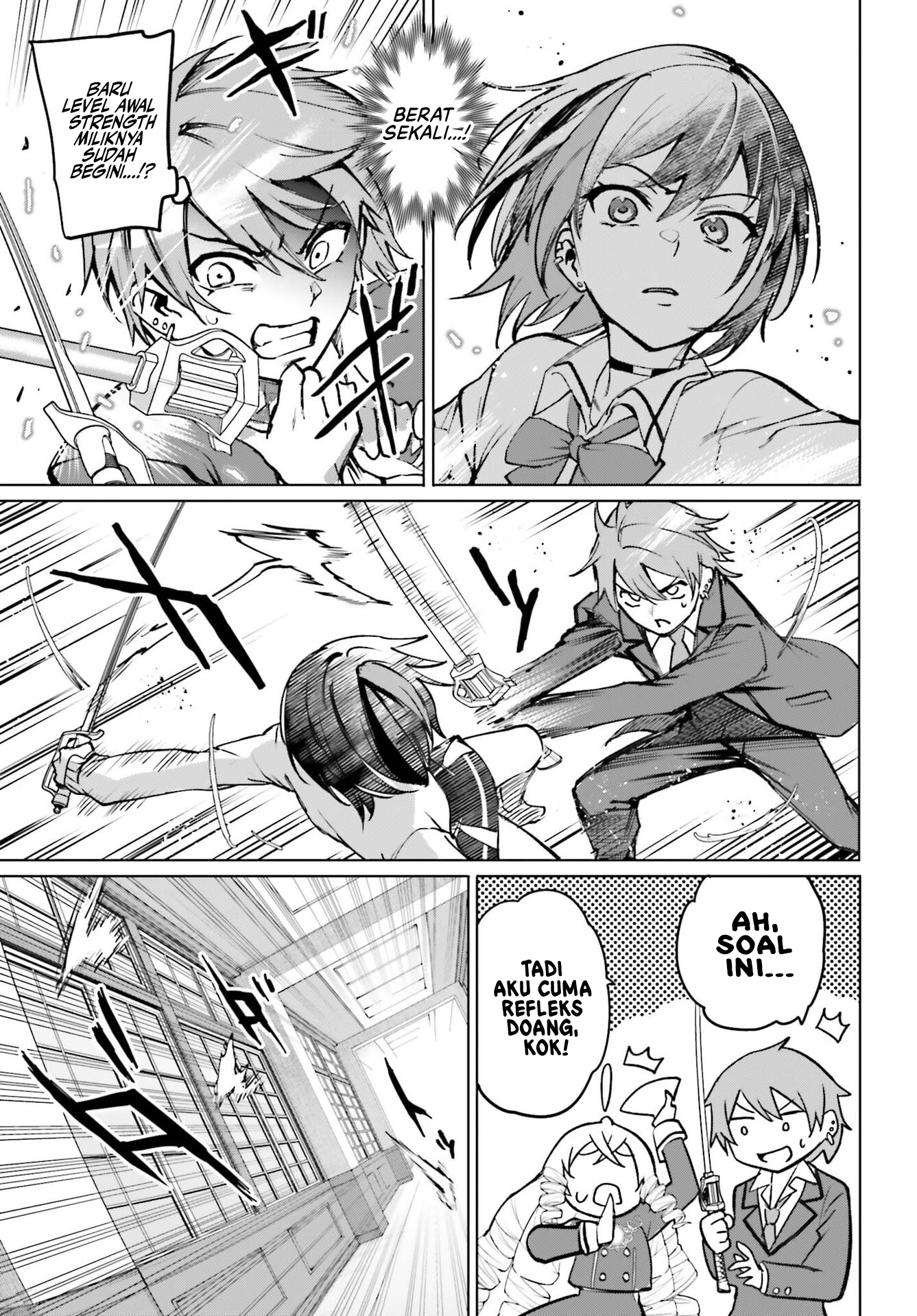 Danshi Kinsei Game Sekai de Ore ga Yarubeki Yuiitsu no Koto: Yuri no Aida ni Hasamaru Otoko toshite Tensei shiteshimaimashita Chapter 12 - halaman 20