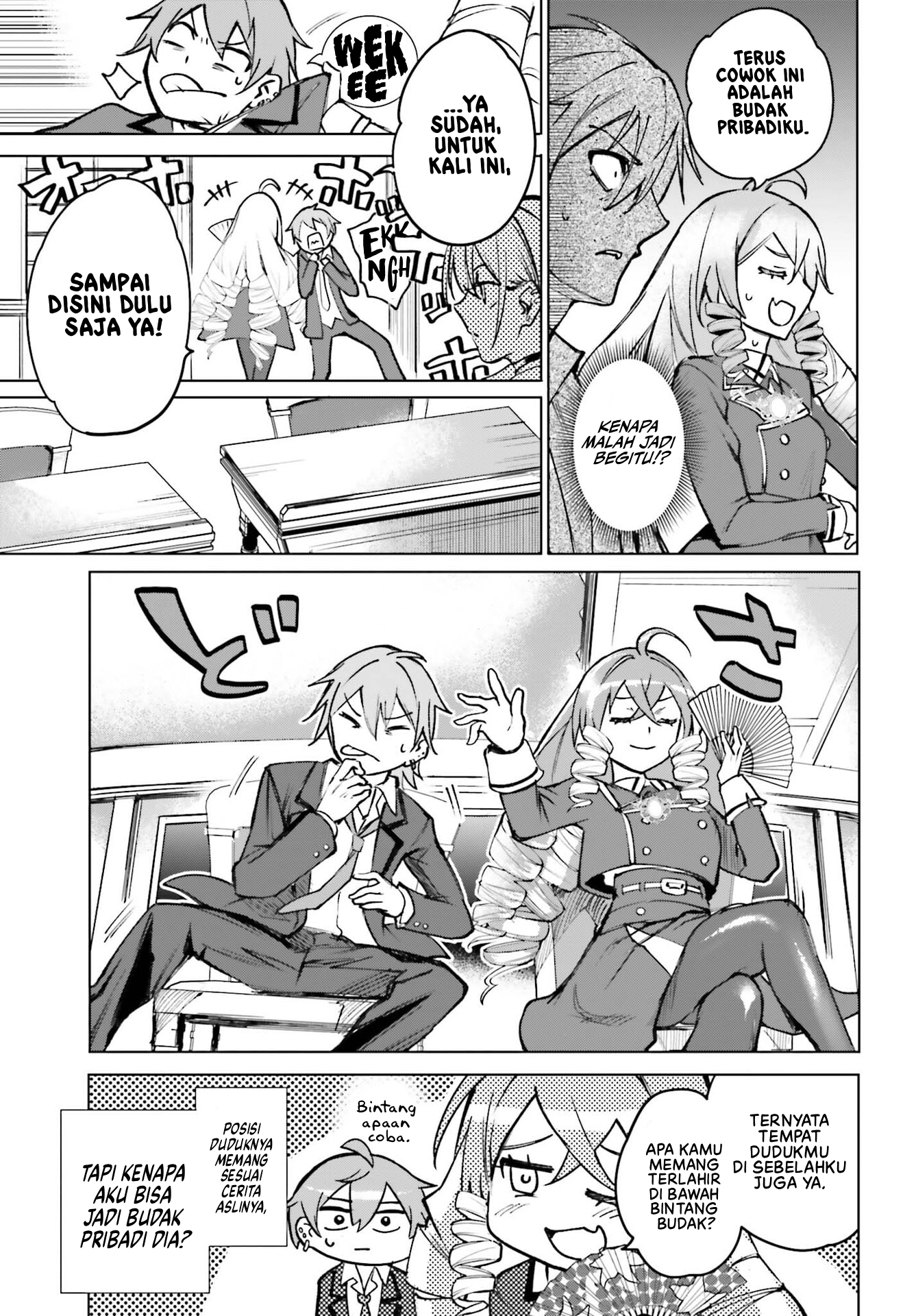 Danshi Kinsei Game Sekai de Ore ga Yarubeki Yuiitsu no Koto: Yuri no Aida ni Hasamaru Otoko toshite Tensei shiteshimaimashita Chapter 12 - halaman 24