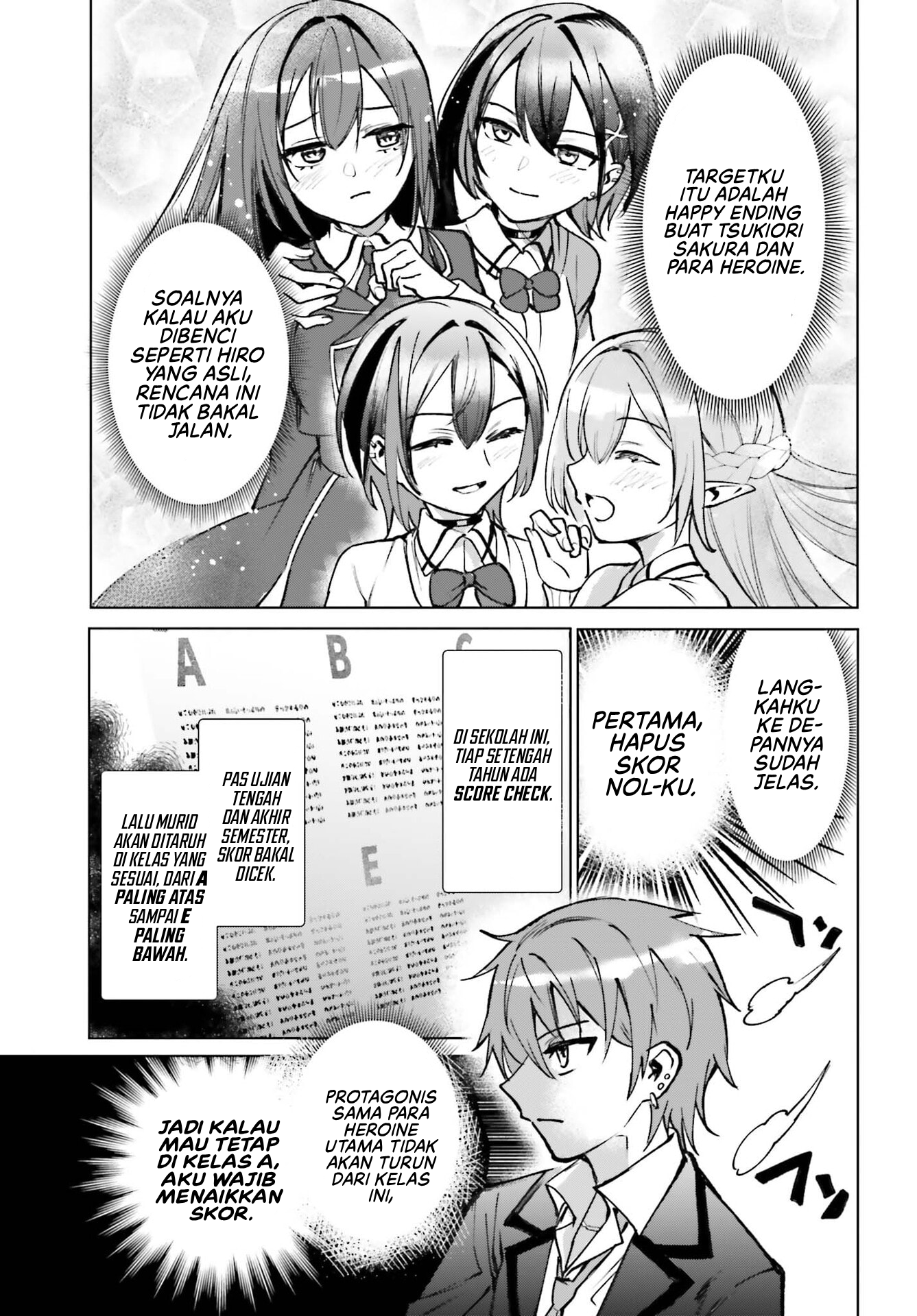 Danshi Kinsei Game Sekai de Ore ga Yarubeki Yuiitsu no Koto: Yuri no Aida ni Hasamaru Otoko toshite Tensei shiteshimaimashita Chapter 12 - halaman 26