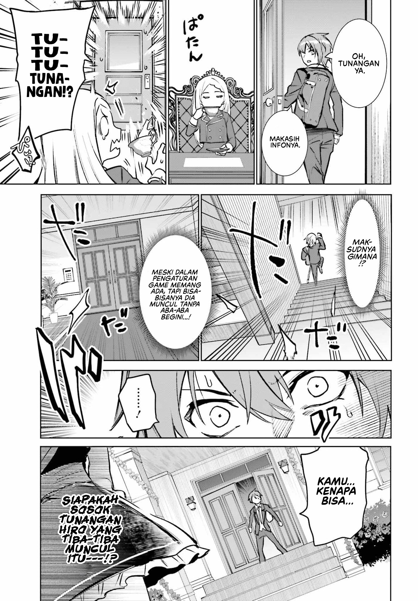 Danshi Kinsei Game Sekai de Ore ga Yarubeki Yuiitsu no Koto: Yuri no Aida ni Hasamaru Otoko toshite Tensei shiteshimaimashita Chapter 13 - halaman 30
