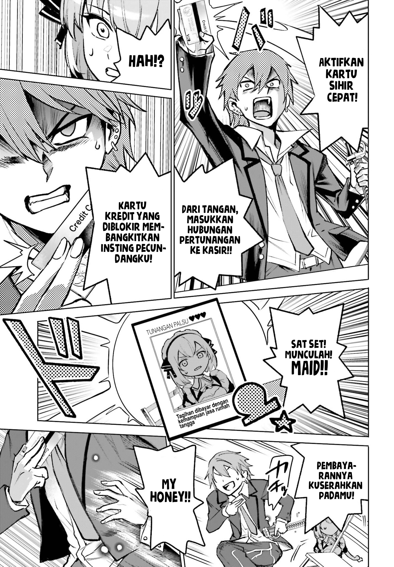Danshi Kinsei Game Sekai de Ore ga Yarubeki Yuiitsu no Koto: Yuri no Aida ni Hasamaru Otoko toshite Tensei shiteshimaimashita Chapter 14 - halaman 10