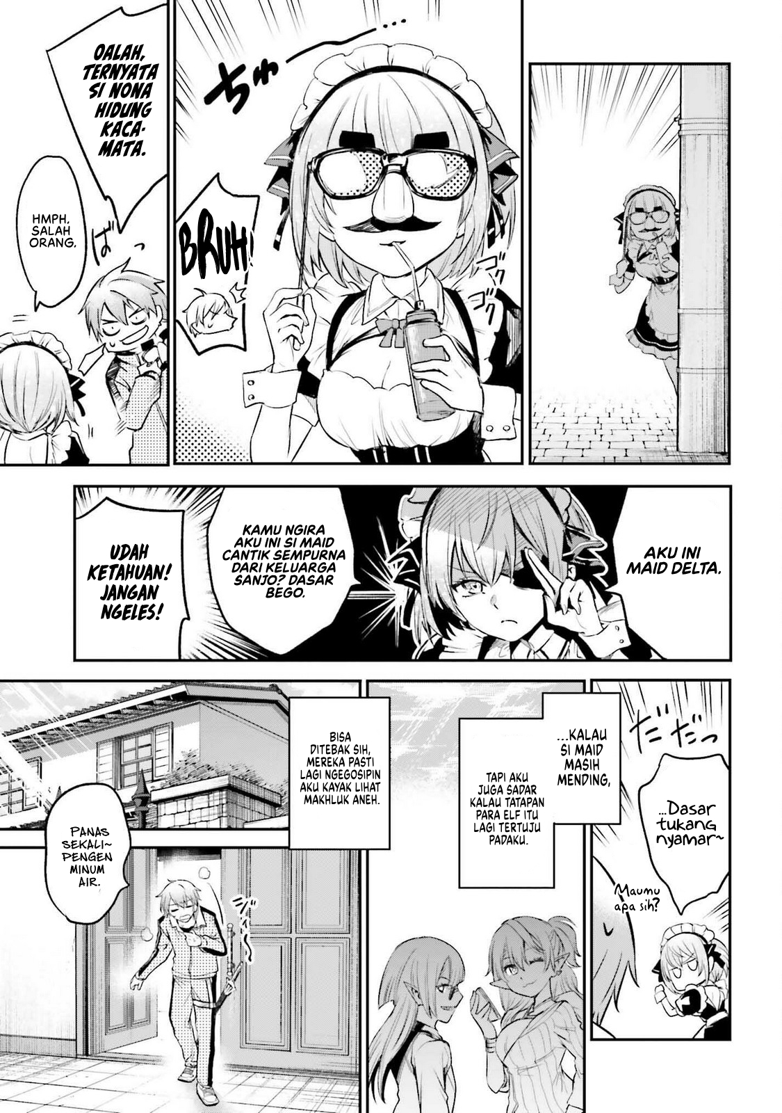 Danshi Kinsei Game Sekai de Ore ga Yarubeki Yuiitsu no Koto: Yuri no Aida ni Hasamaru Otoko toshite Tensei shiteshimaimashita Chapter 2 - halaman 40