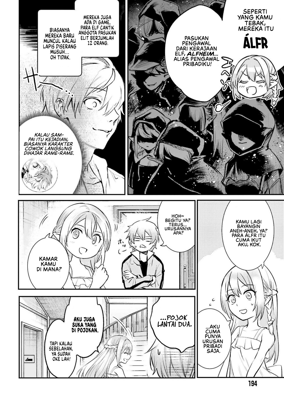 Danshi Kinsei Game Sekai de Ore ga Yarubeki Yuiitsu no Koto: Yuri no Aida ni Hasamaru Otoko toshite Tensei shiteshimaimashita Chapter 2 - halaman 43