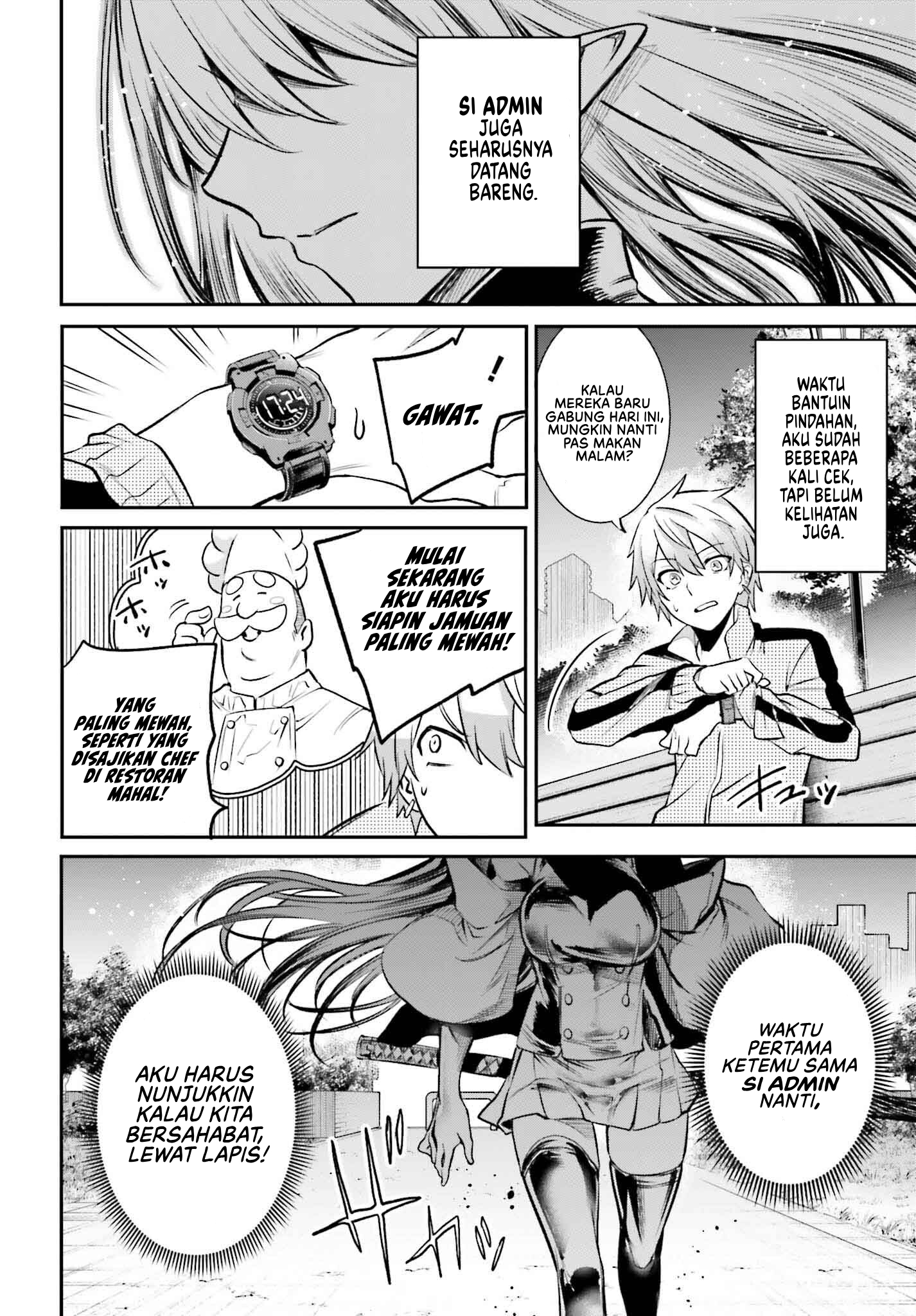 Danshi Kinsei Game Sekai de Ore ga Yarubeki Yuiitsu no Koto: Yuri no Aida ni Hasamaru Otoko toshite Tensei shiteshimaimashita Chapter 3 - halaman 11