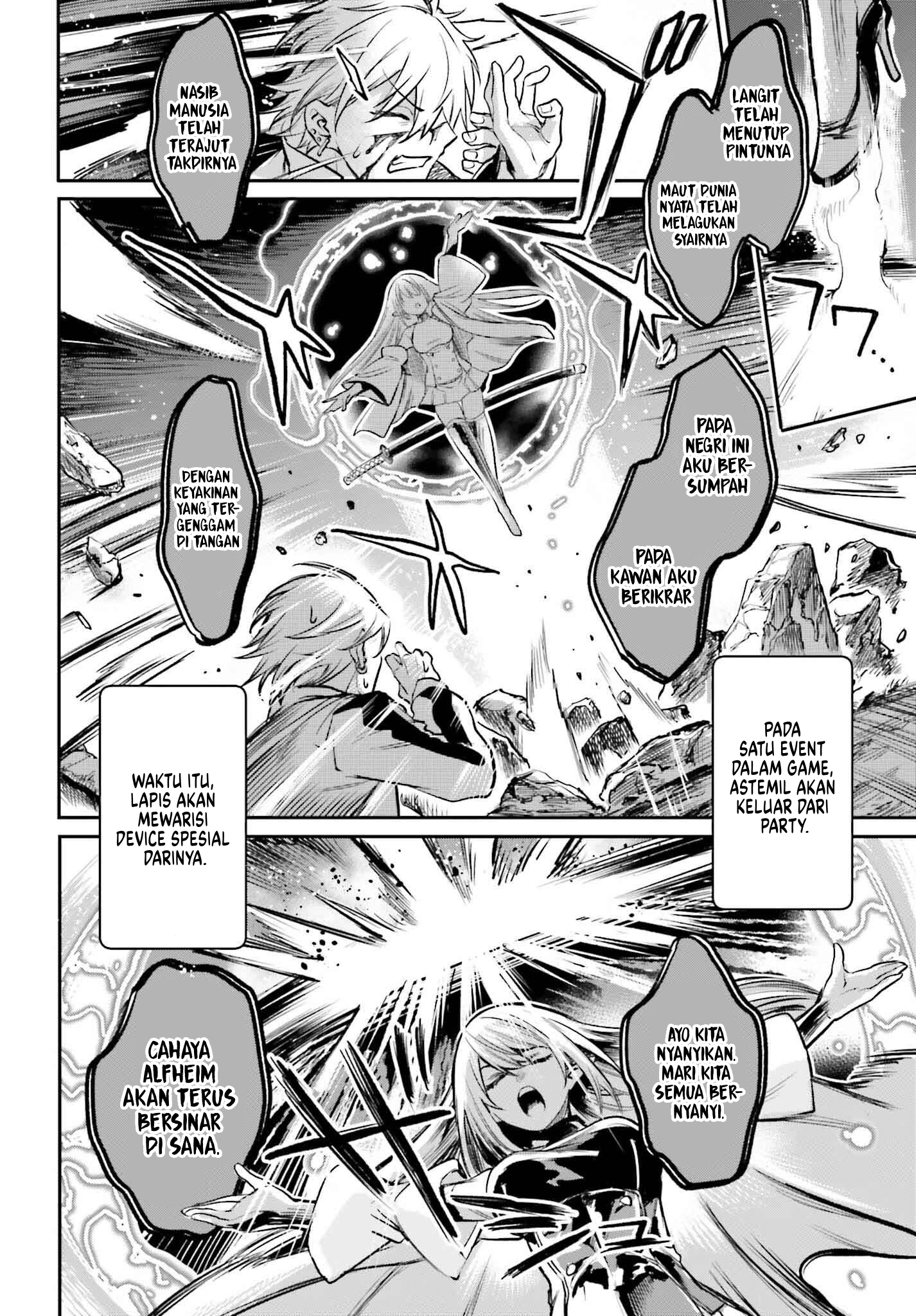 Danshi Kinsei Game Sekai de Ore ga Yarubeki Yuiitsu no Koto: Yuri no Aida ni Hasamaru Otoko toshite Tensei shiteshimaimashita Chapter 3 - halaman 31
