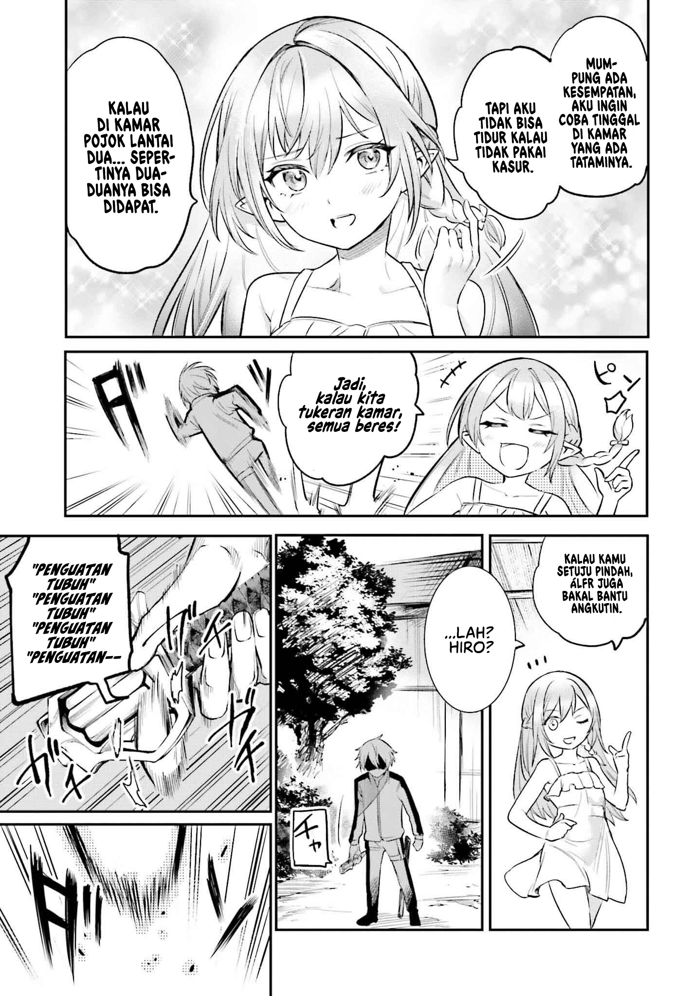 Danshi Kinsei Game Sekai de Ore ga Yarubeki Yuiitsu no Koto: Yuri no Aida ni Hasamaru Otoko toshite Tensei shiteshimaimashita Chapter 3 - halaman 8