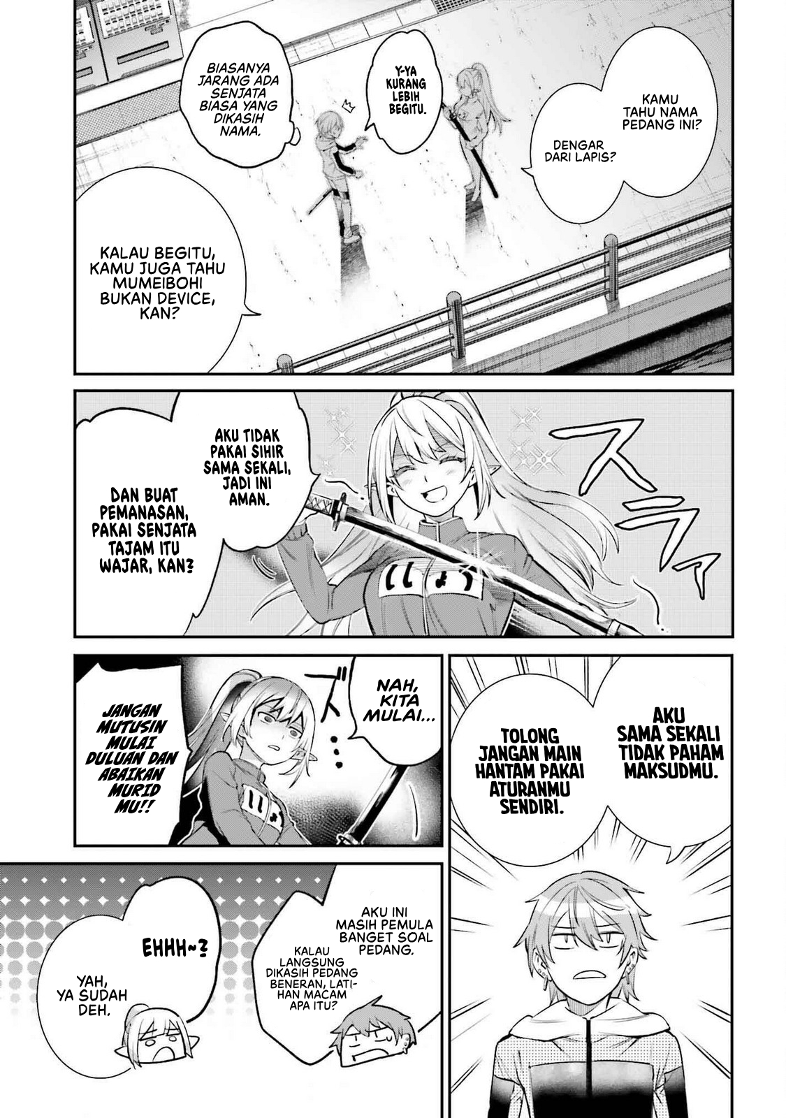 Danshi Kinsei Game Sekai de Ore ga Yarubeki Yuiitsu no Koto: Yuri no Aida ni Hasamaru Otoko toshite Tensei shiteshimaimashita Chapter 4 - halaman 10