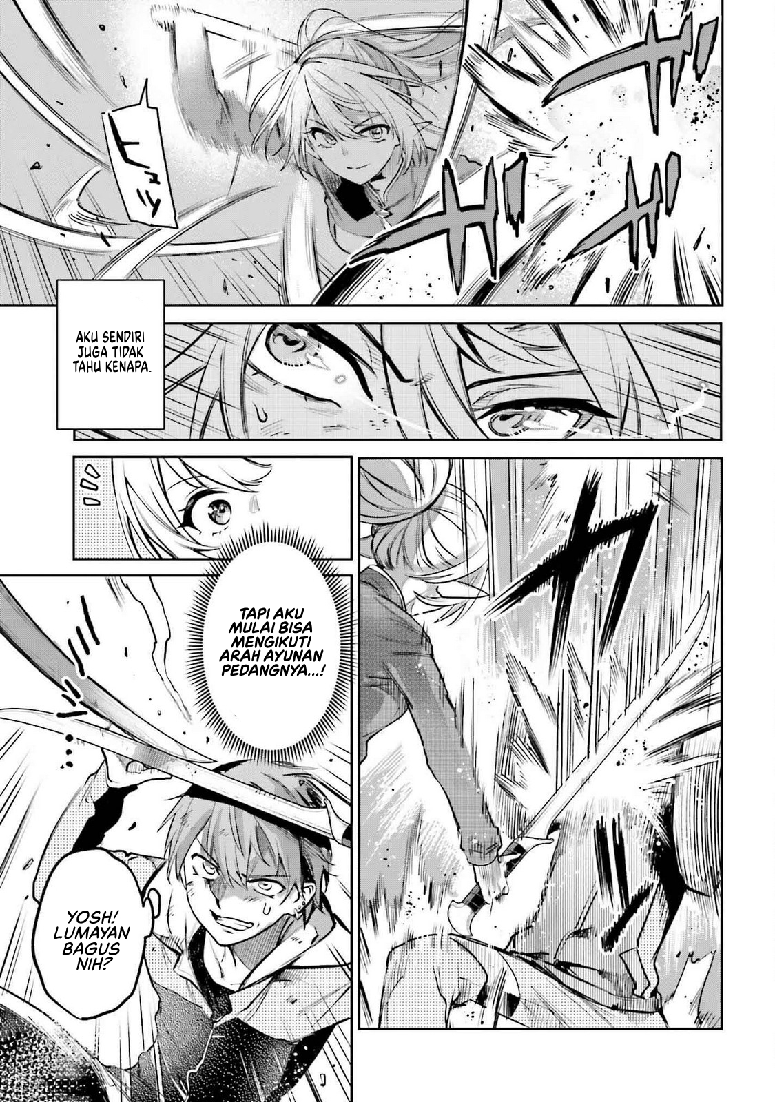 Danshi Kinsei Game Sekai de Ore ga Yarubeki Yuiitsu no Koto: Yuri no Aida ni Hasamaru Otoko toshite Tensei shiteshimaimashita Chapter 4 - halaman 14