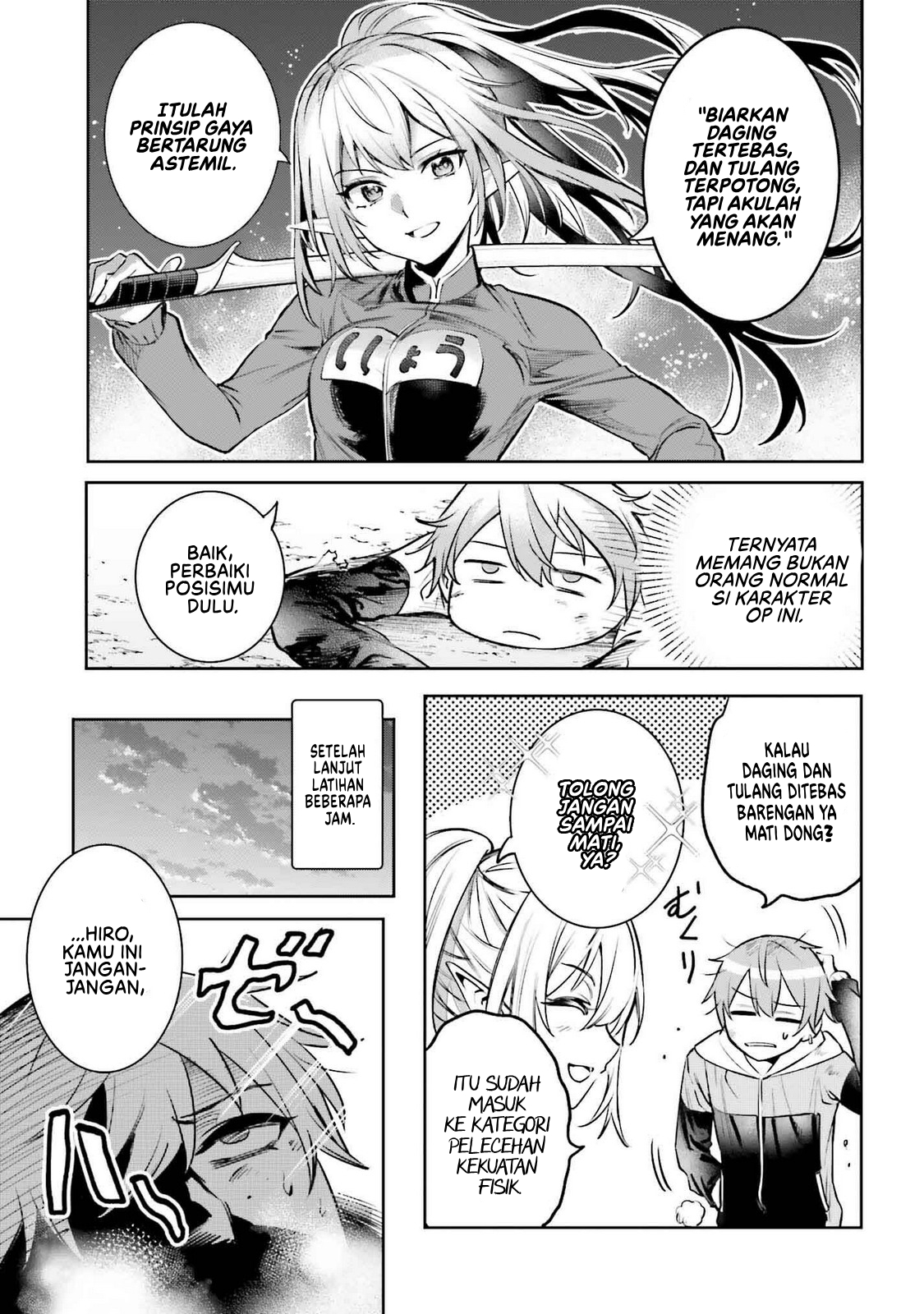 Danshi Kinsei Game Sekai de Ore ga Yarubeki Yuiitsu no Koto: Yuri no Aida ni Hasamaru Otoko toshite Tensei shiteshimaimashita Chapter 4 - halaman 16