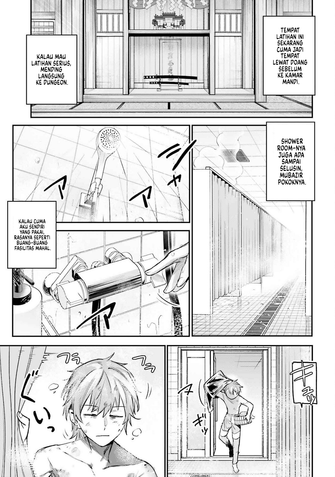 Danshi Kinsei Game Sekai de Ore ga Yarubeki Yuiitsu no Koto: Yuri no Aida ni Hasamaru Otoko toshite Tensei shiteshimaimashita Chapter 4 - halaman 22