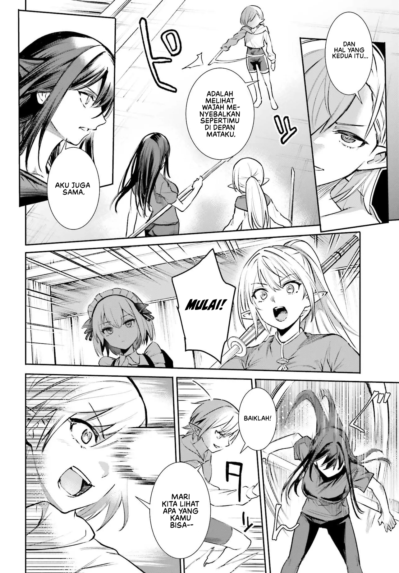 Danshi Kinsei Game Sekai de Ore ga Yarubeki Yuiitsu no Koto: Yuri no Aida ni Hasamaru Otoko toshite Tensei shiteshimaimashita Chapter 5 - halaman 17