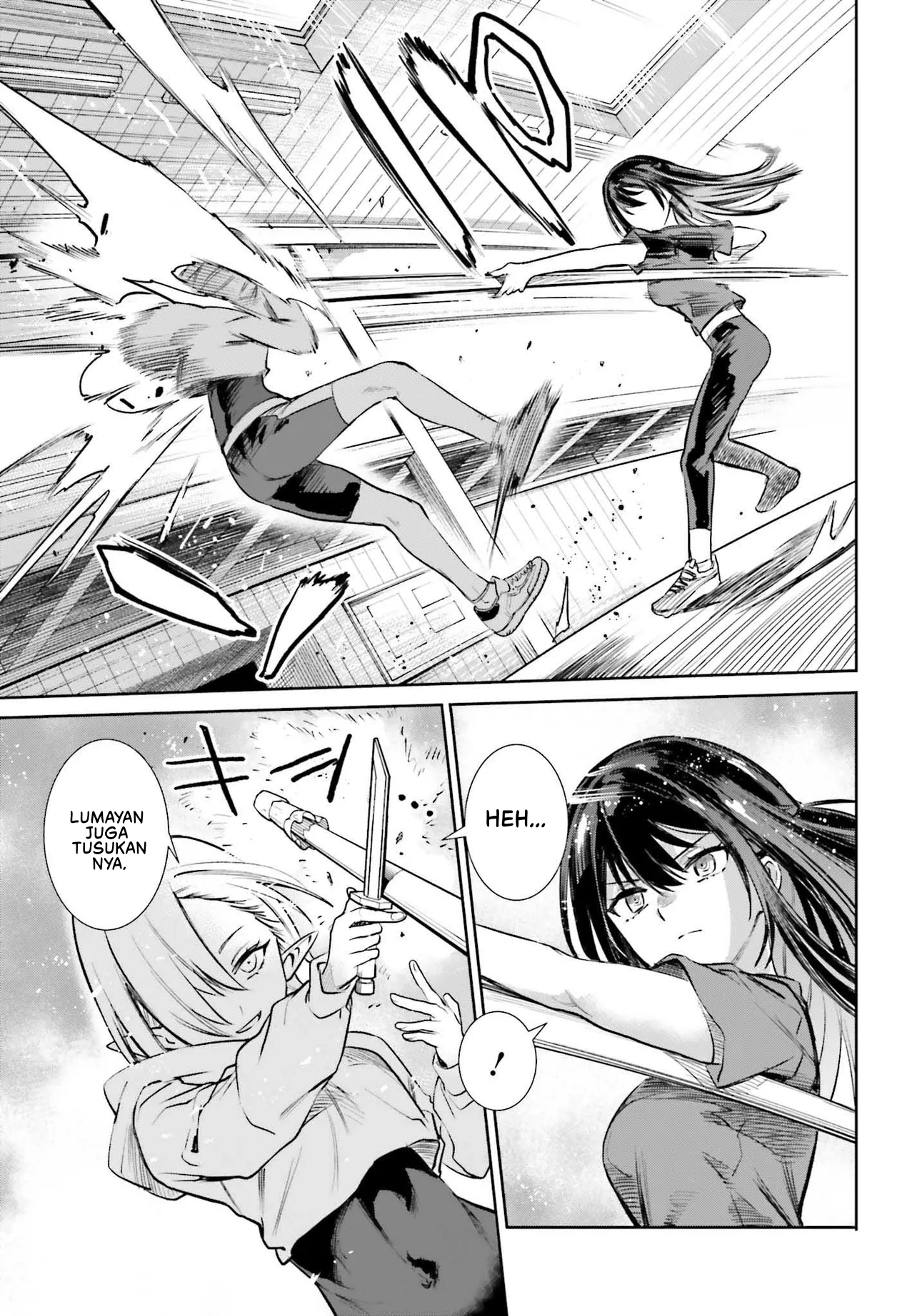 Danshi Kinsei Game Sekai de Ore ga Yarubeki Yuiitsu no Koto: Yuri no Aida ni Hasamaru Otoko toshite Tensei shiteshimaimashita Chapter 5 - halaman 18