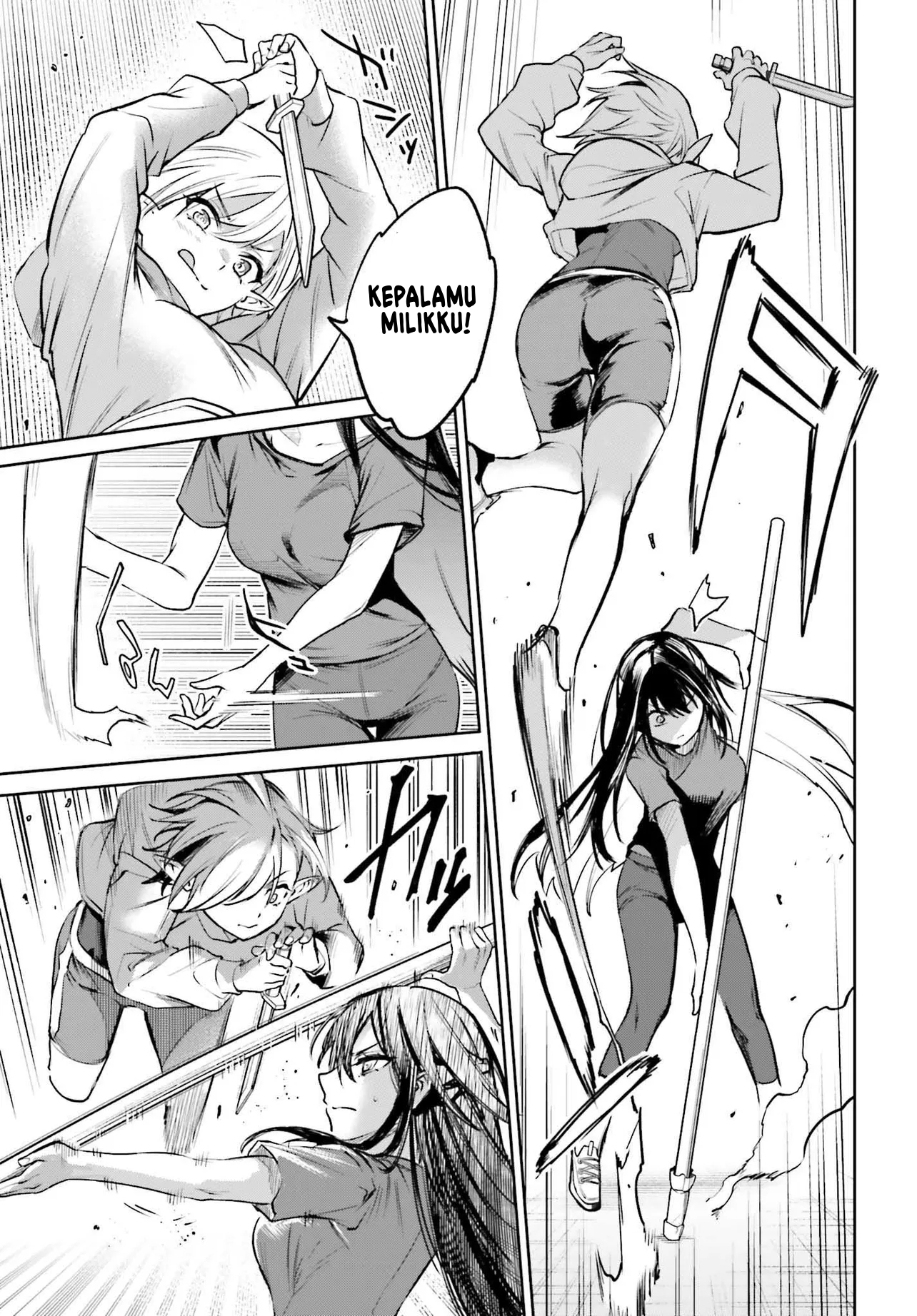 Danshi Kinsei Game Sekai de Ore ga Yarubeki Yuiitsu no Koto: Yuri no Aida ni Hasamaru Otoko toshite Tensei shiteshimaimashita Chapter 5 - halaman 20