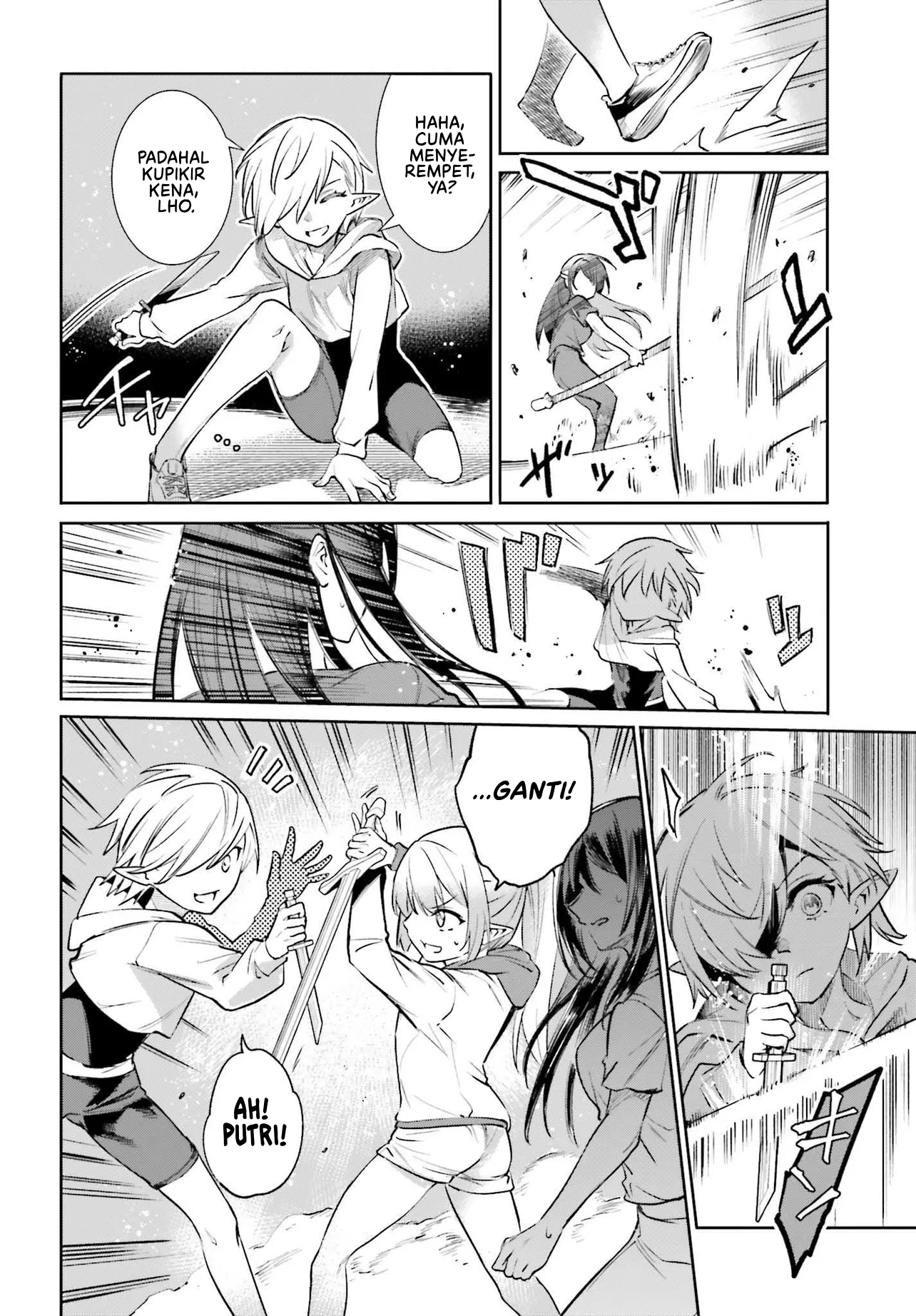 Danshi Kinsei Game Sekai de Ore ga Yarubeki Yuiitsu no Koto: Yuri no Aida ni Hasamaru Otoko toshite Tensei shiteshimaimashita Chapter 5 - halaman 23