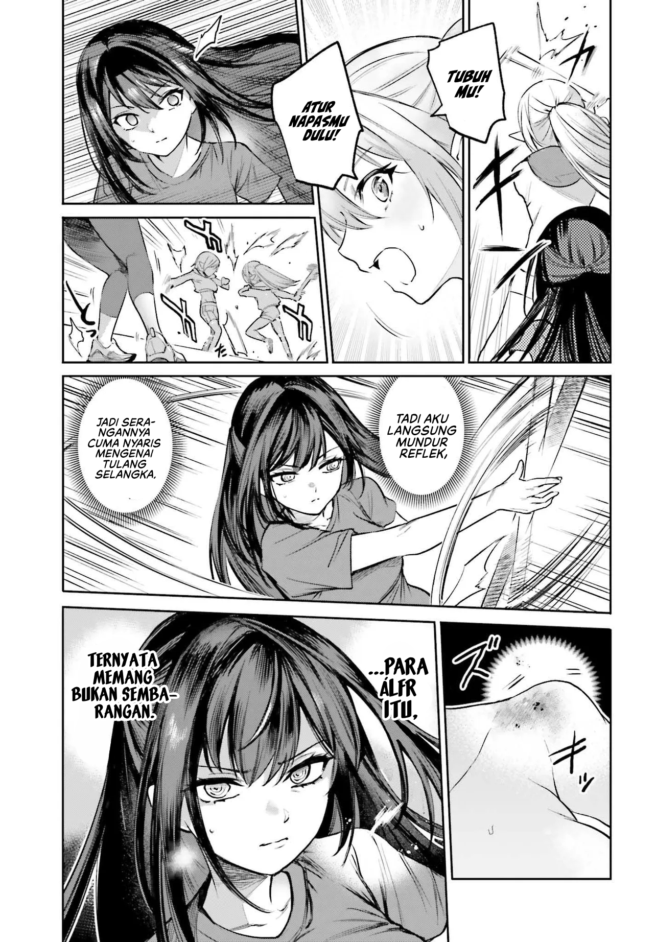 Danshi Kinsei Game Sekai de Ore ga Yarubeki Yuiitsu no Koto: Yuri no Aida ni Hasamaru Otoko toshite Tensei shiteshimaimashita Chapter 5 - halaman 24