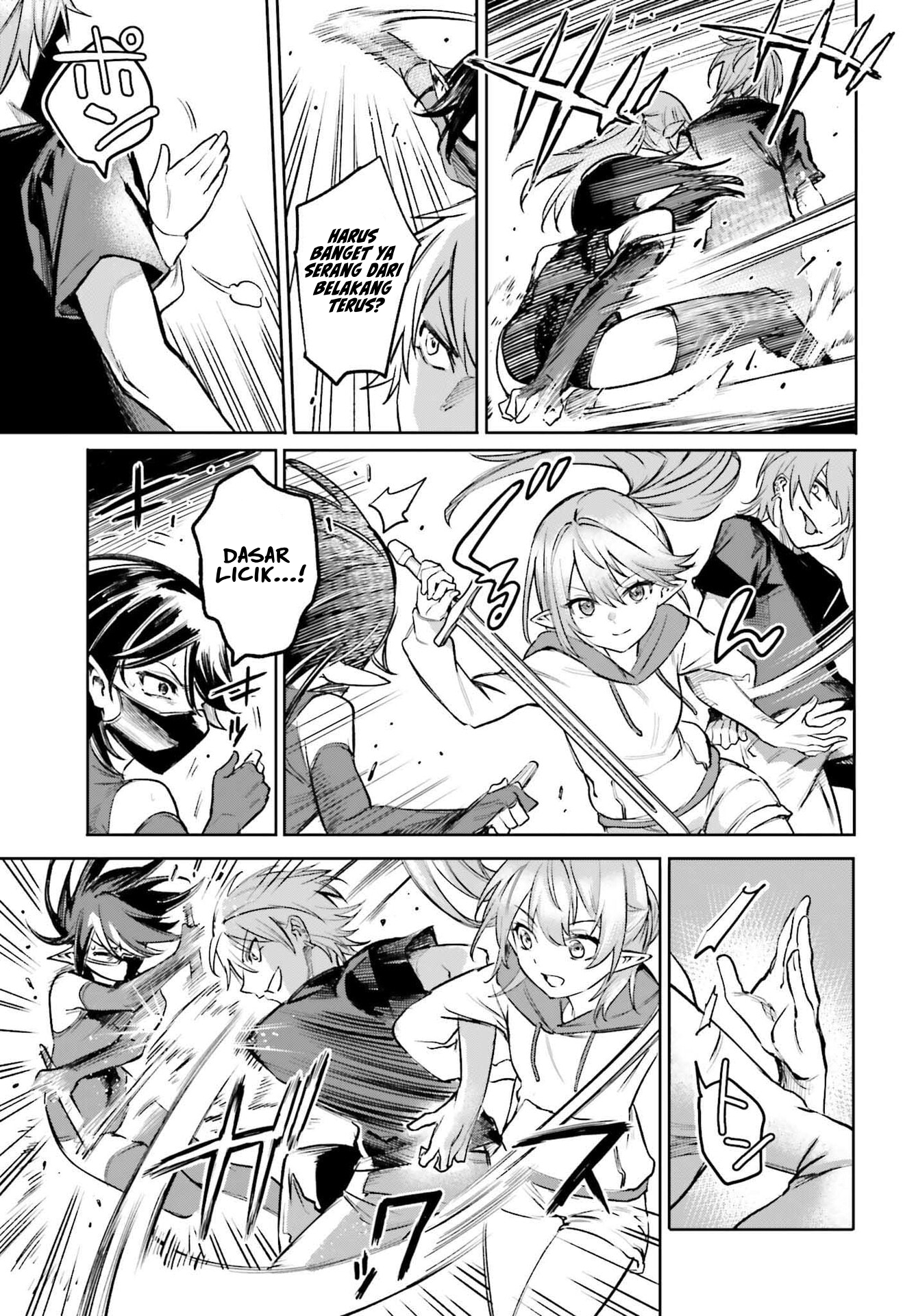 Danshi Kinsei Game Sekai de Ore ga Yarubeki Yuiitsu no Koto: Yuri no Aida ni Hasamaru Otoko toshite Tensei shiteshimaimashita Chapter 6 - halaman 10