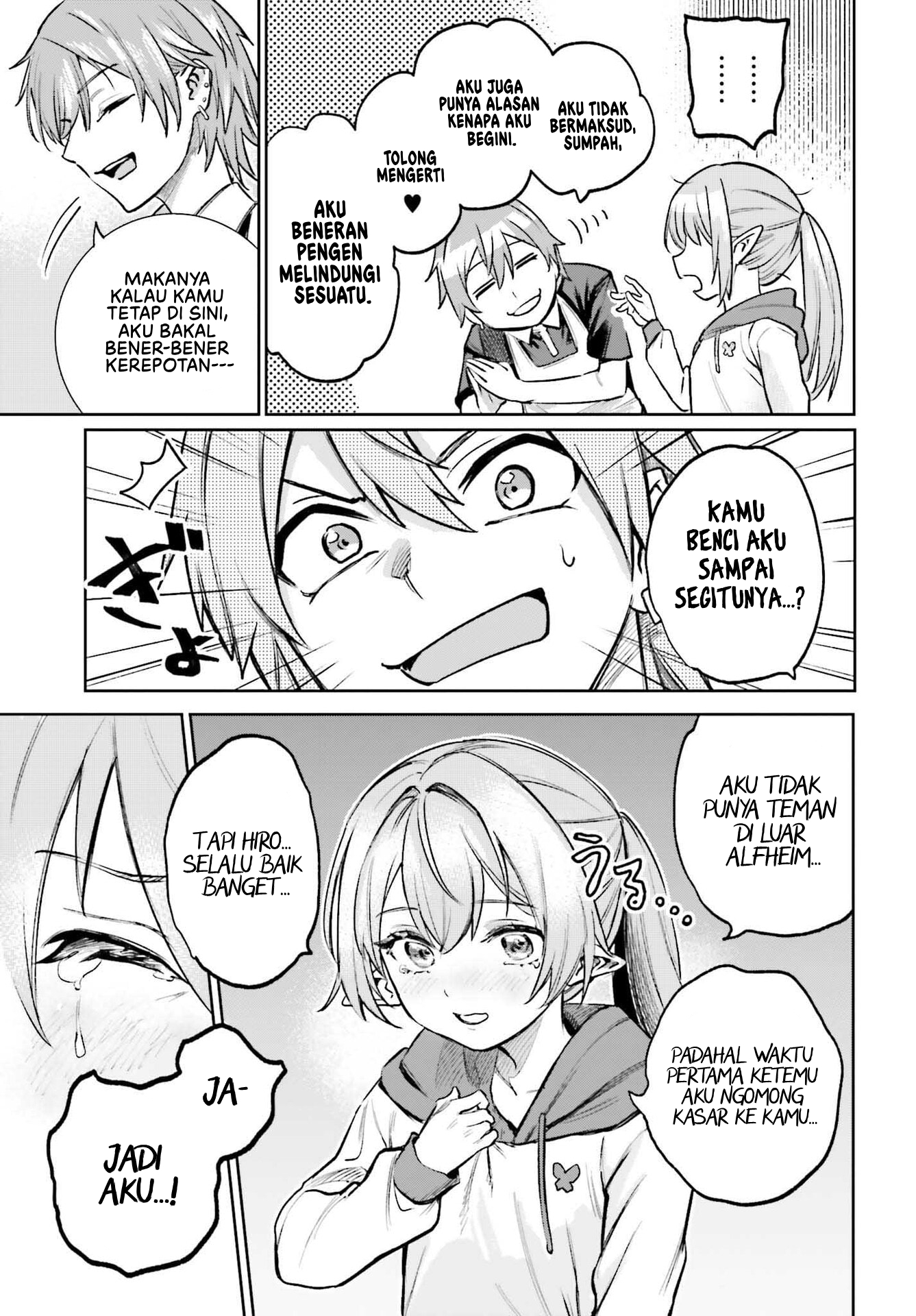 Danshi Kinsei Game Sekai de Ore ga Yarubeki Yuiitsu no Koto: Yuri no Aida ni Hasamaru Otoko toshite Tensei shiteshimaimashita Chapter 6 - halaman 22
