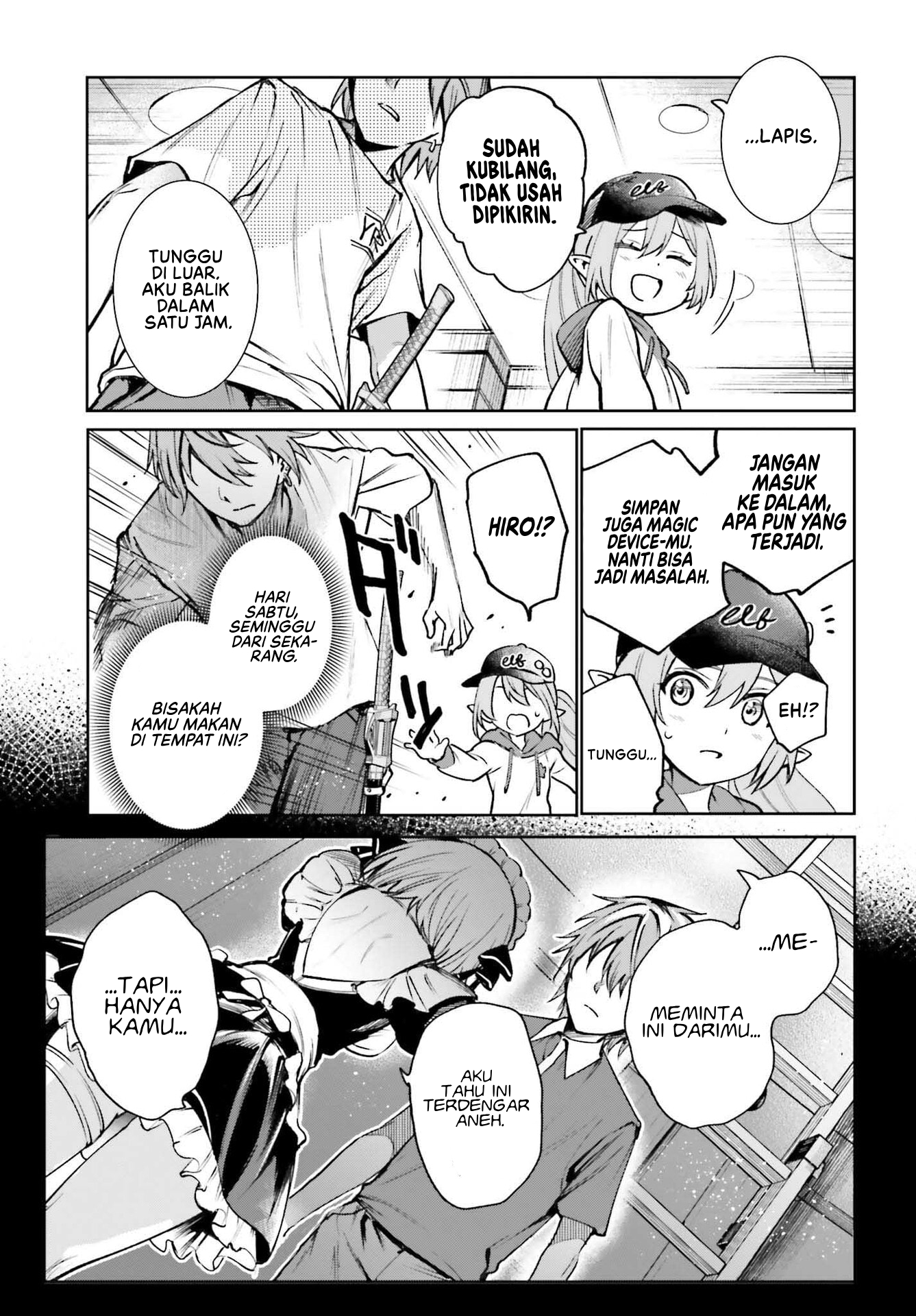 Danshi Kinsei Game Sekai de Ore ga Yarubeki Yuiitsu no Koto: Yuri no Aida ni Hasamaru Otoko toshite Tensei shiteshimaimashita Chapter 7 - halaman 12