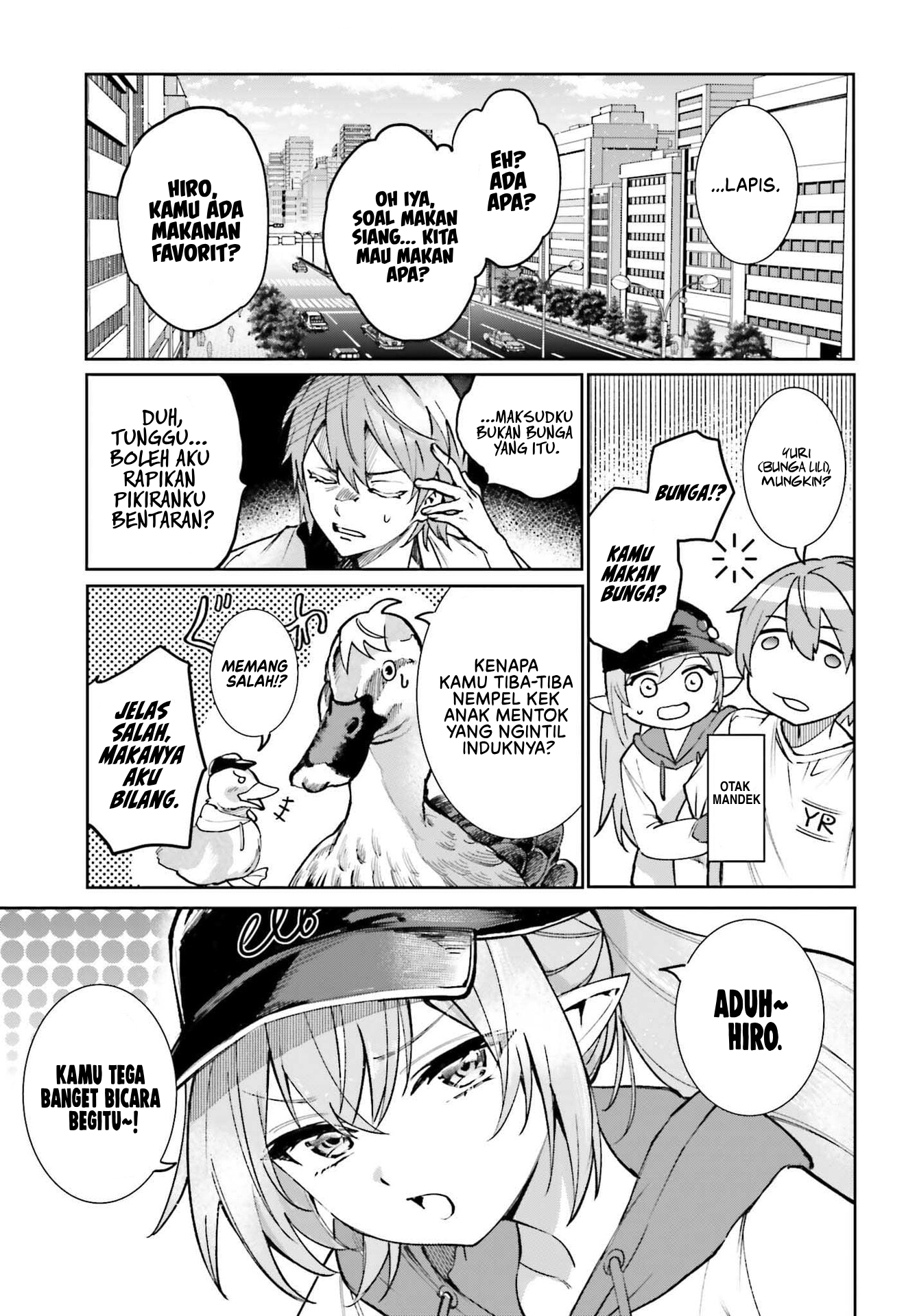 Danshi Kinsei Game Sekai de Ore ga Yarubeki Yuiitsu no Koto: Yuri no Aida ni Hasamaru Otoko toshite Tensei shiteshimaimashita Chapter 7 - halaman 4