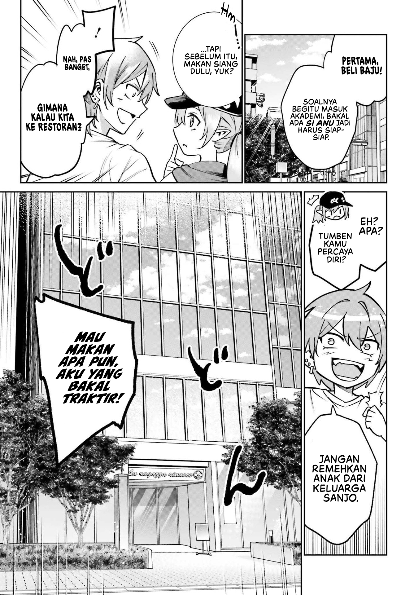 Danshi Kinsei Game Sekai de Ore ga Yarubeki Yuiitsu no Koto: Yuri no Aida ni Hasamaru Otoko toshite Tensei shiteshimaimashita Chapter 7 - halaman 8